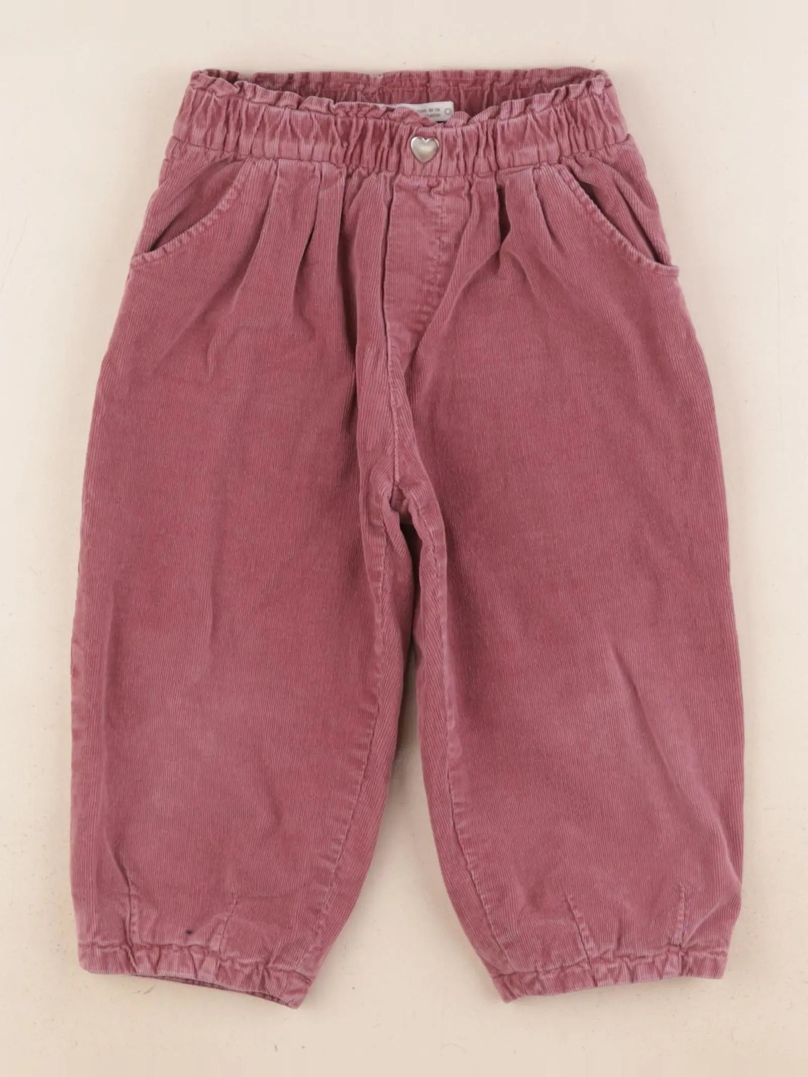 Zara - pantalon rose - 2 ans