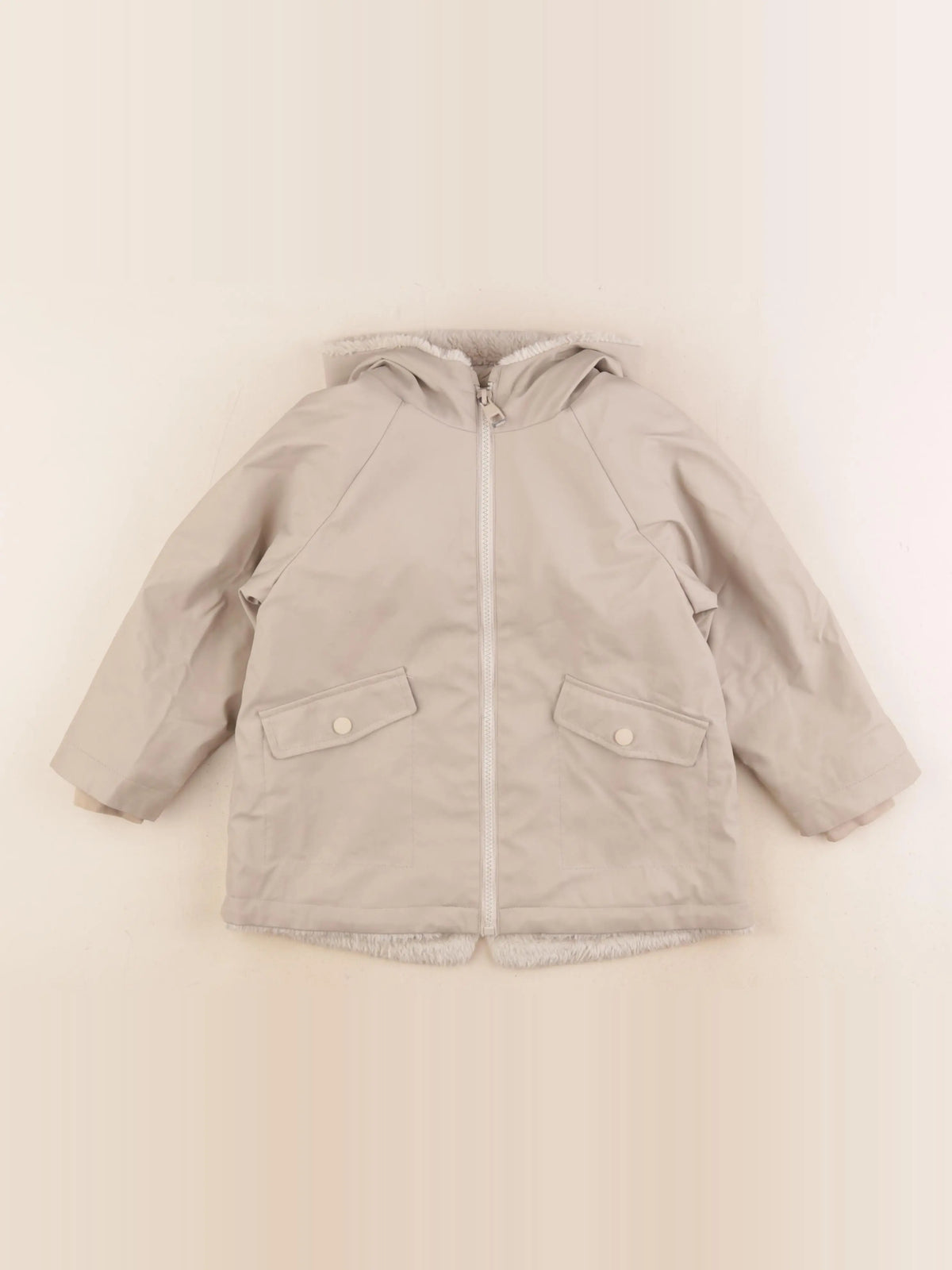 Zara - imperméable beige - 3/4 ans