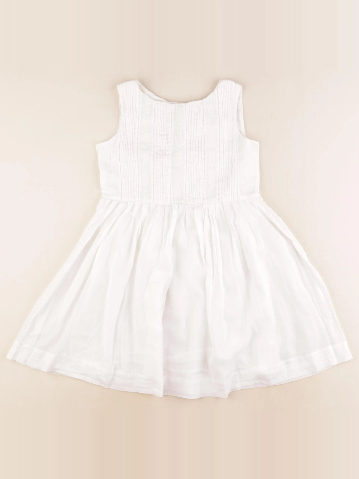 Bonpoint - robe blanc - 8 ans