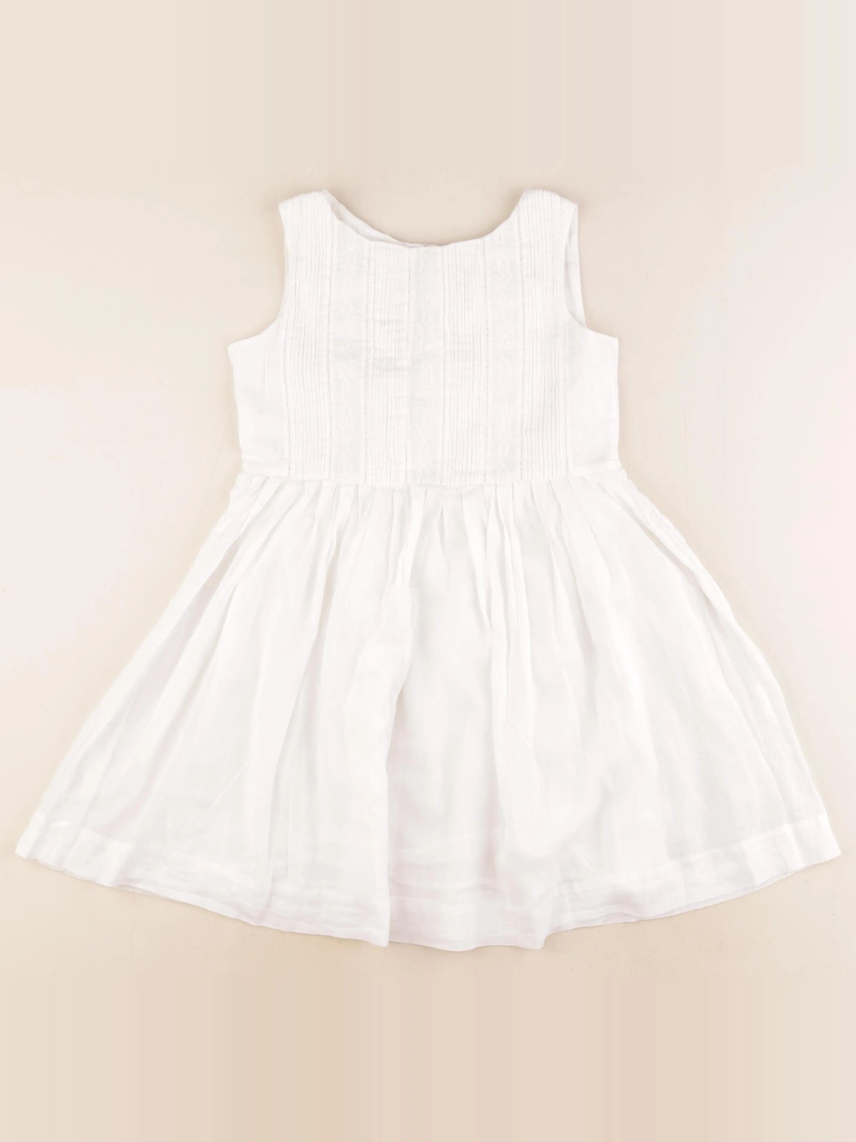 Bonpoint - robe blanc - 8 ans