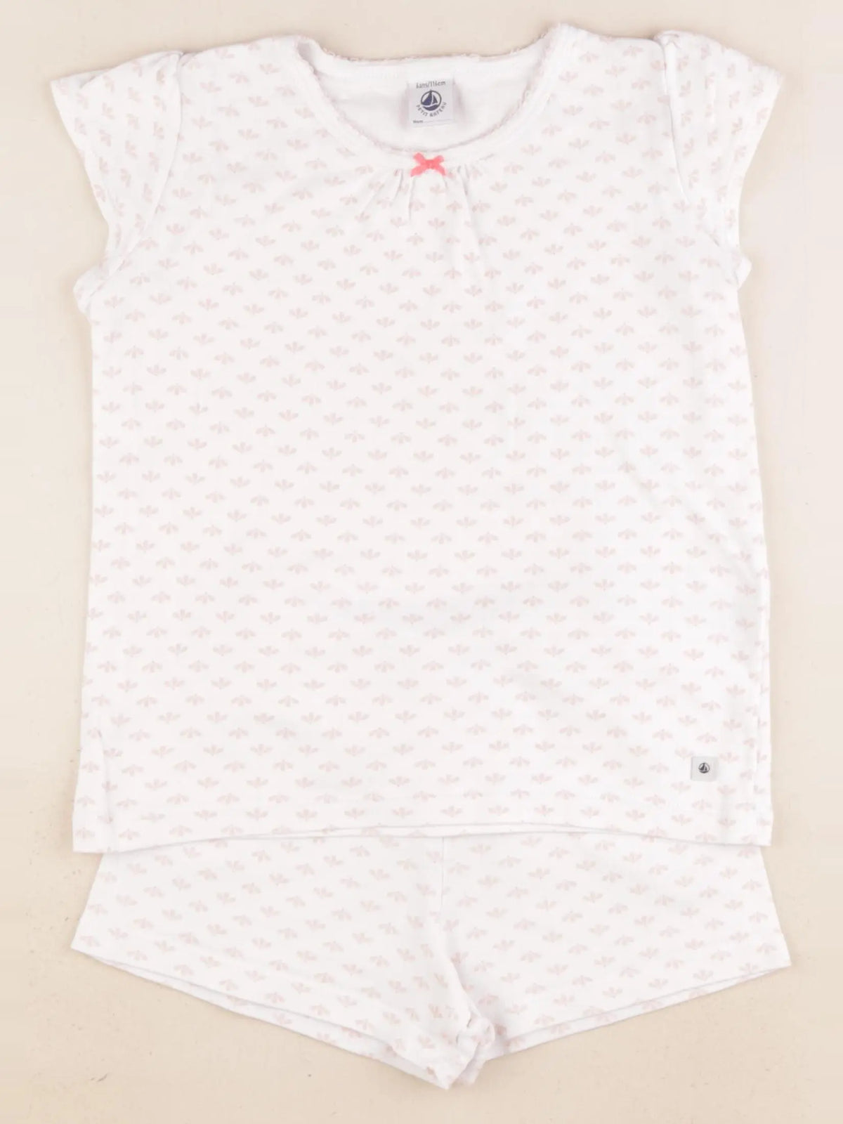 Petit Bateau - pyjama coton rose - 6 ans