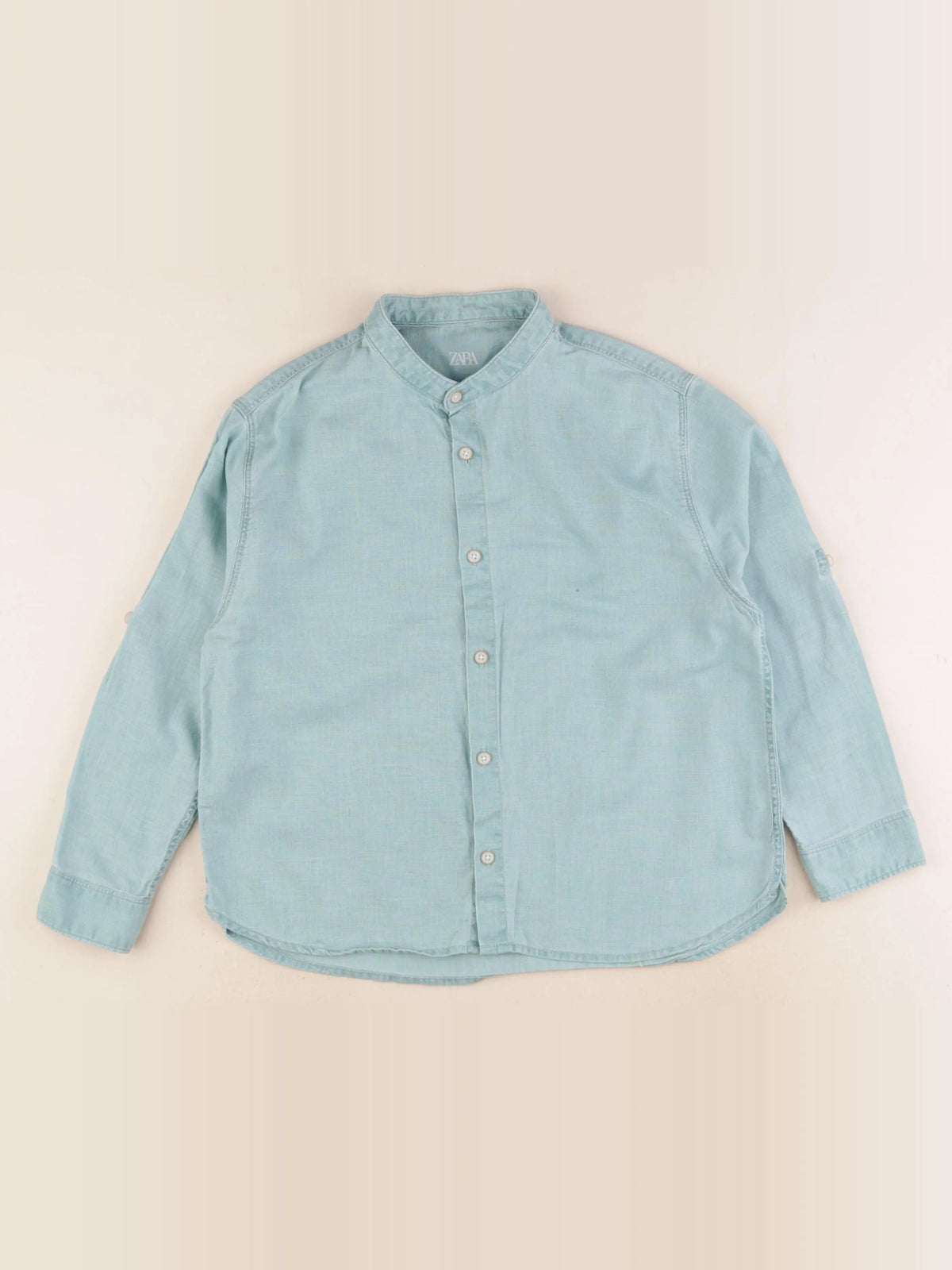 Zara - chemise vert - 7 ans