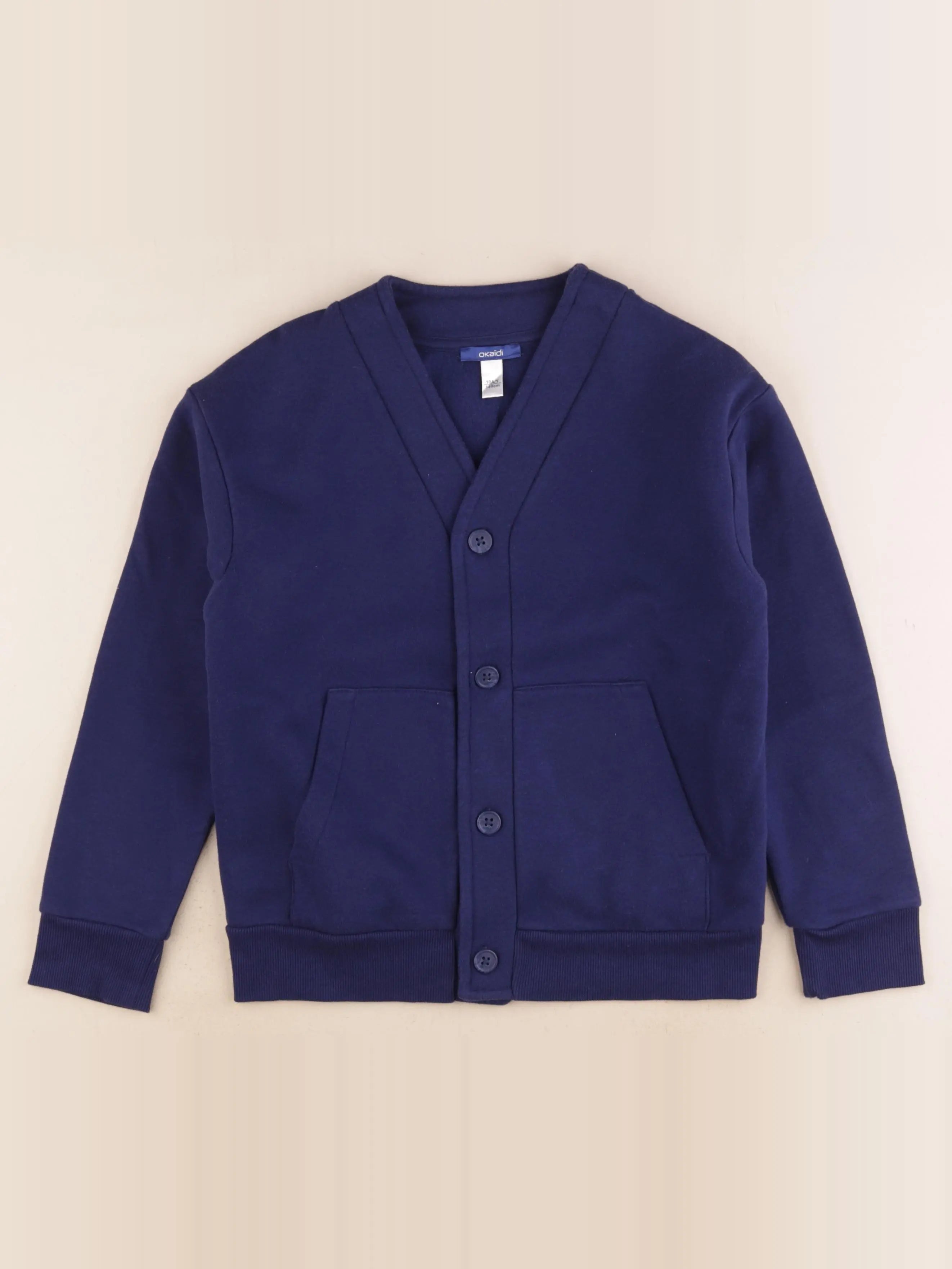 Okaidi - sweat bleu - 10 ans