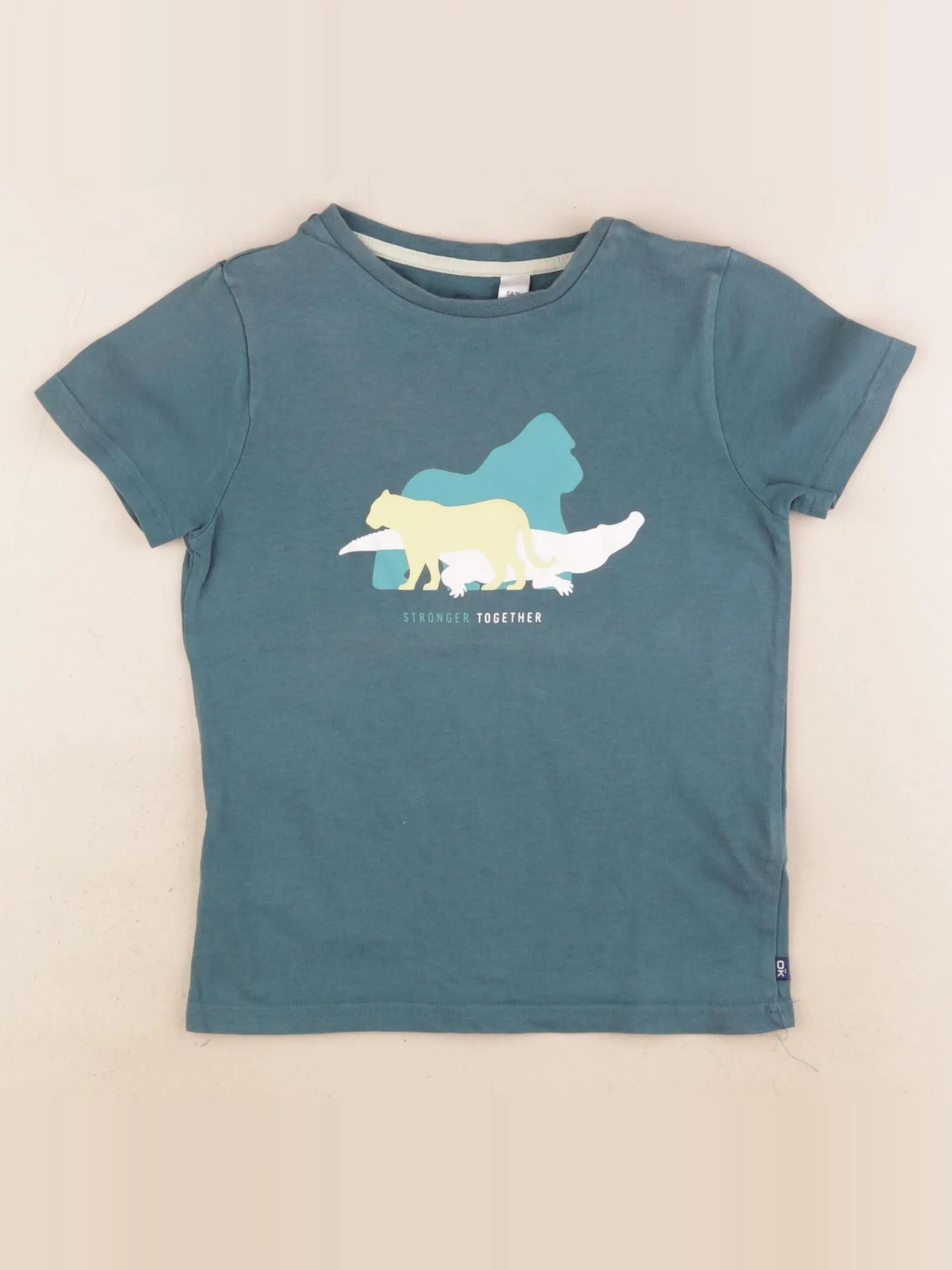 Okaidi - tee-shirt vert - 5 ans