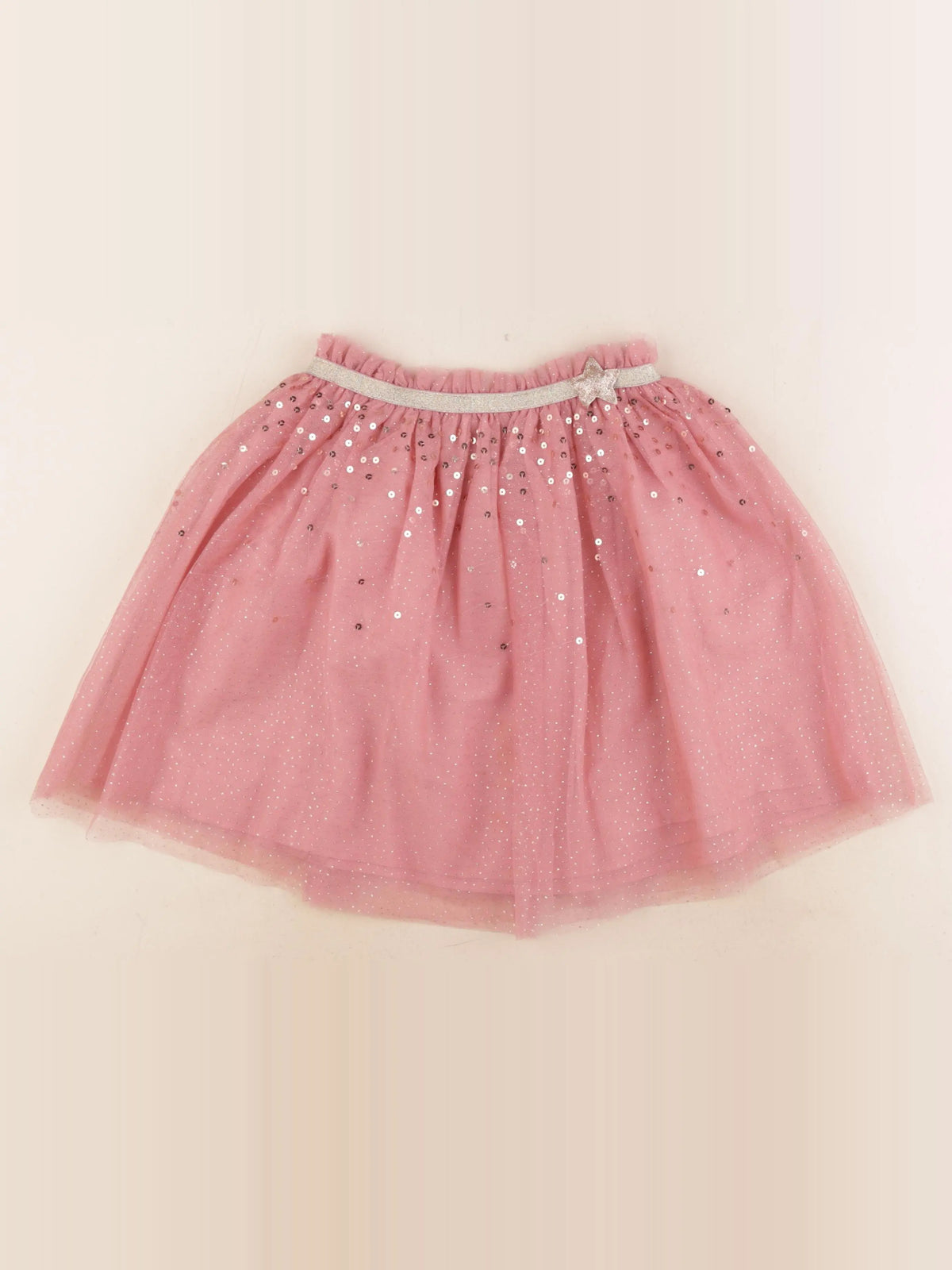 Vertbaudet - jupe rose - 10 ans