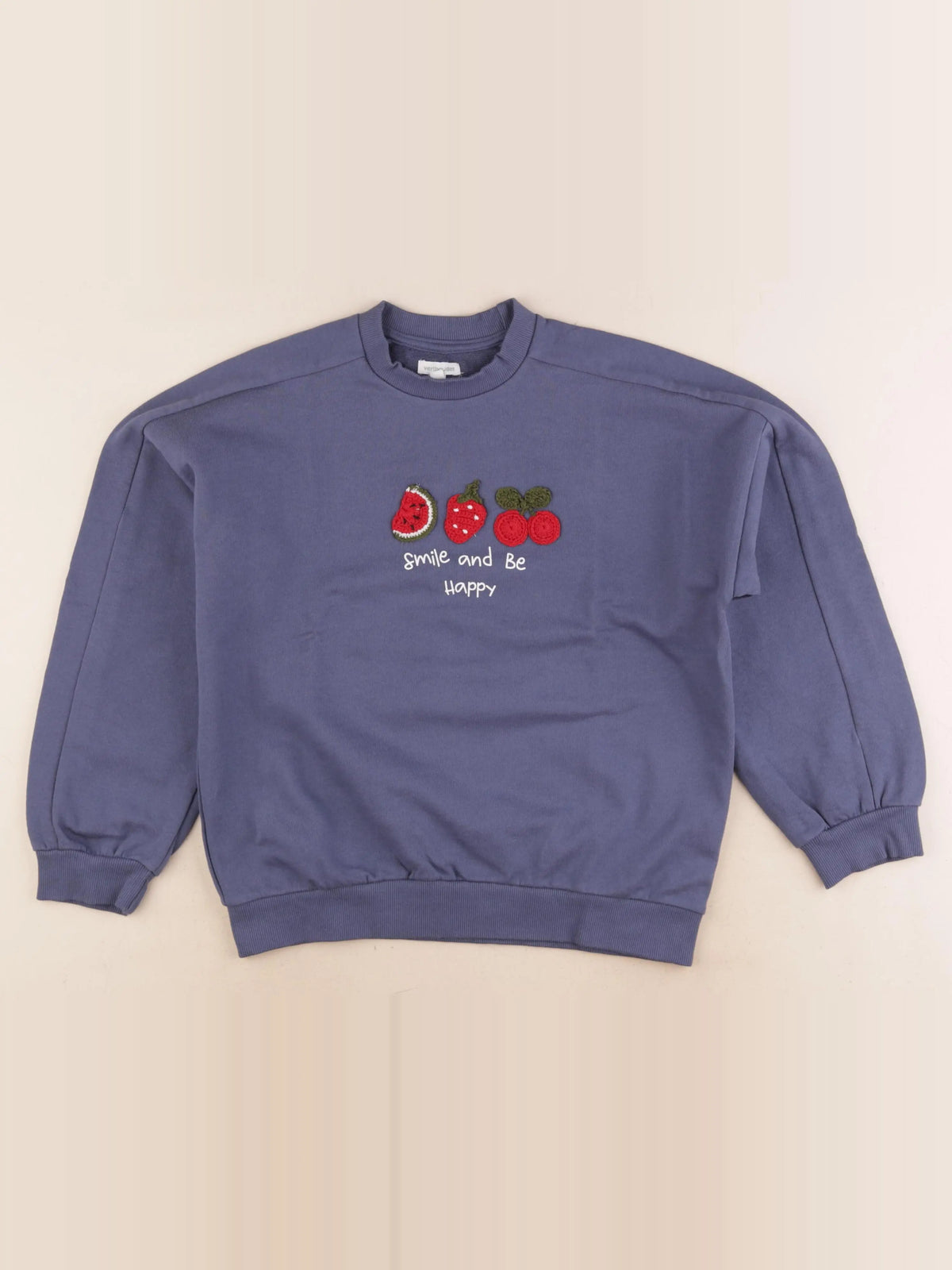 Vertbaudet - sweat bleu - 12 ans