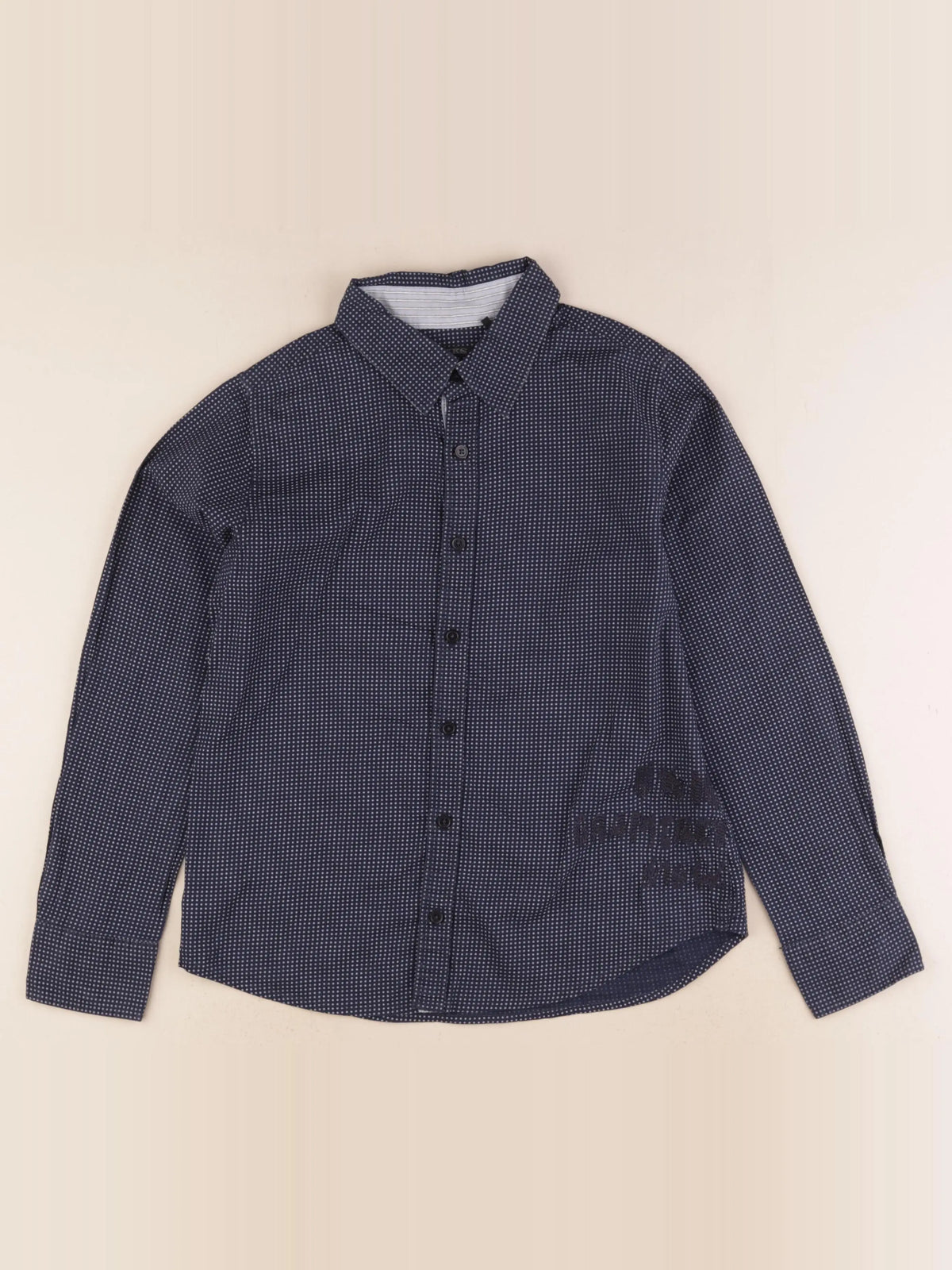 IKKS - chemise bleu - 10 ans