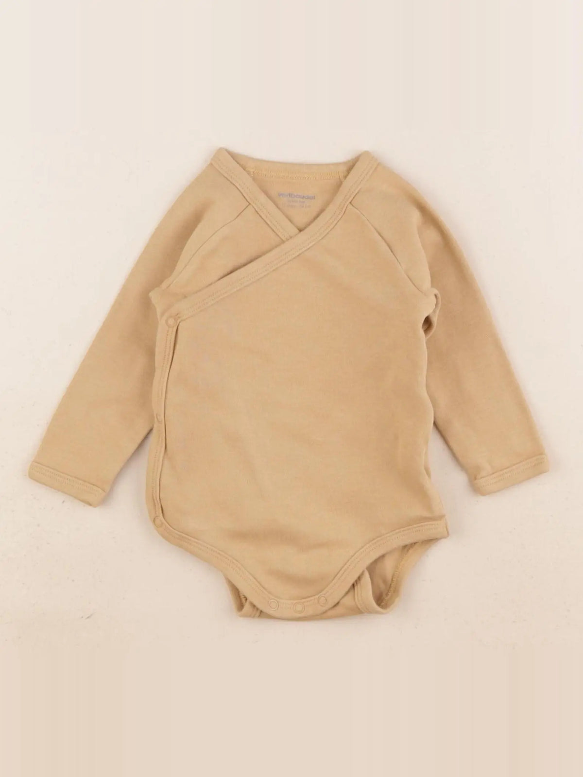 Vertbaudet - body marron - 12 mois