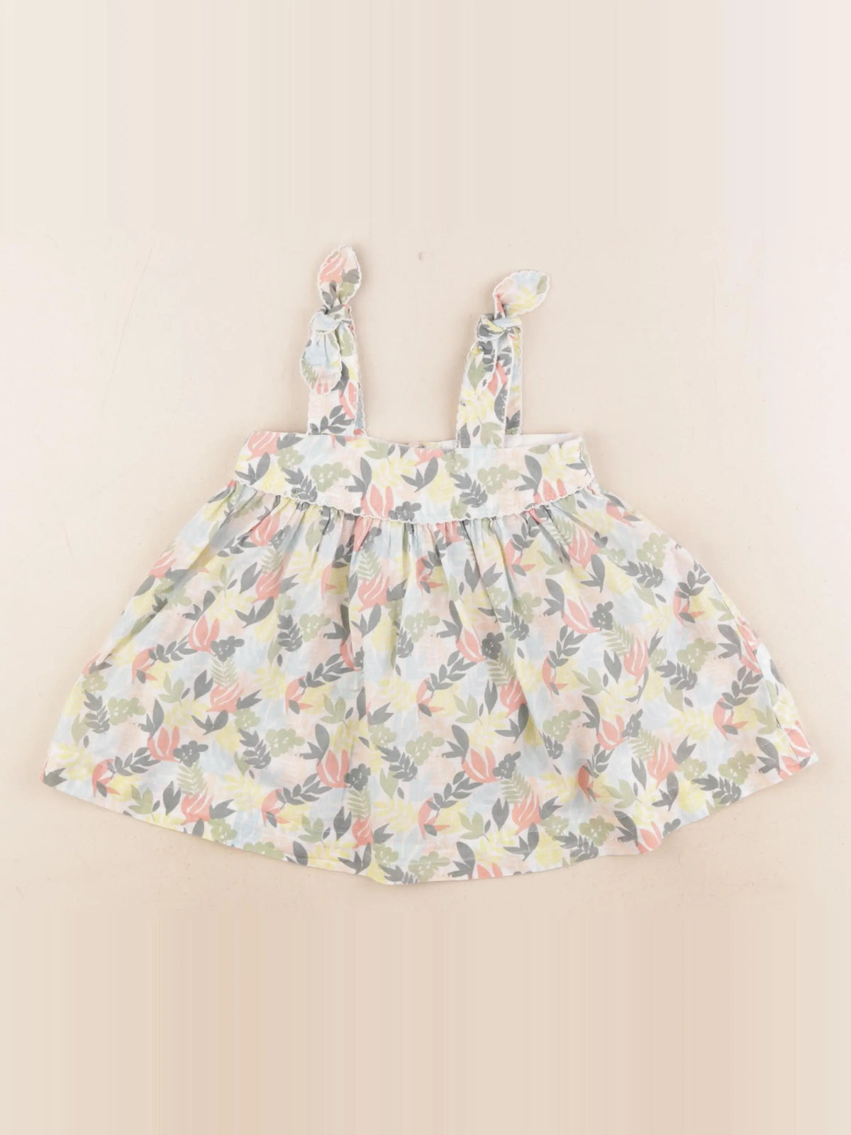 Boutchou - robe multicolore - 9 mois