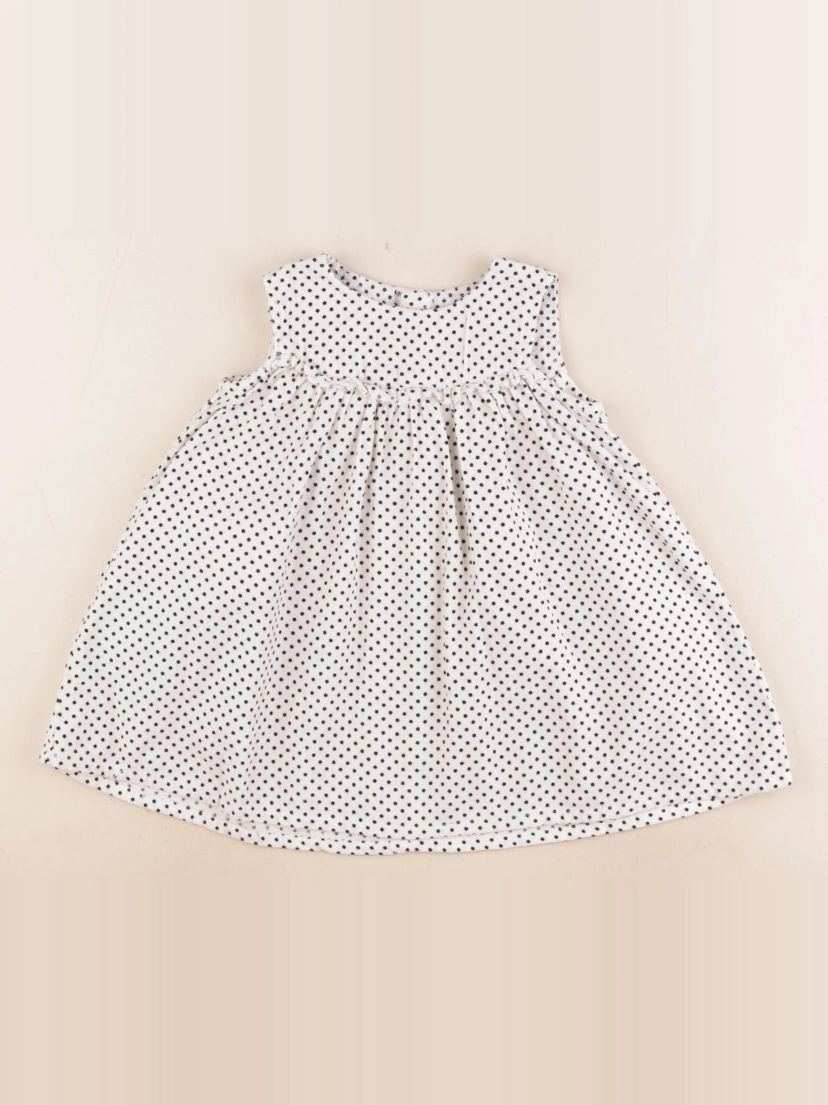 H&M - robe noir - 9/12 mois