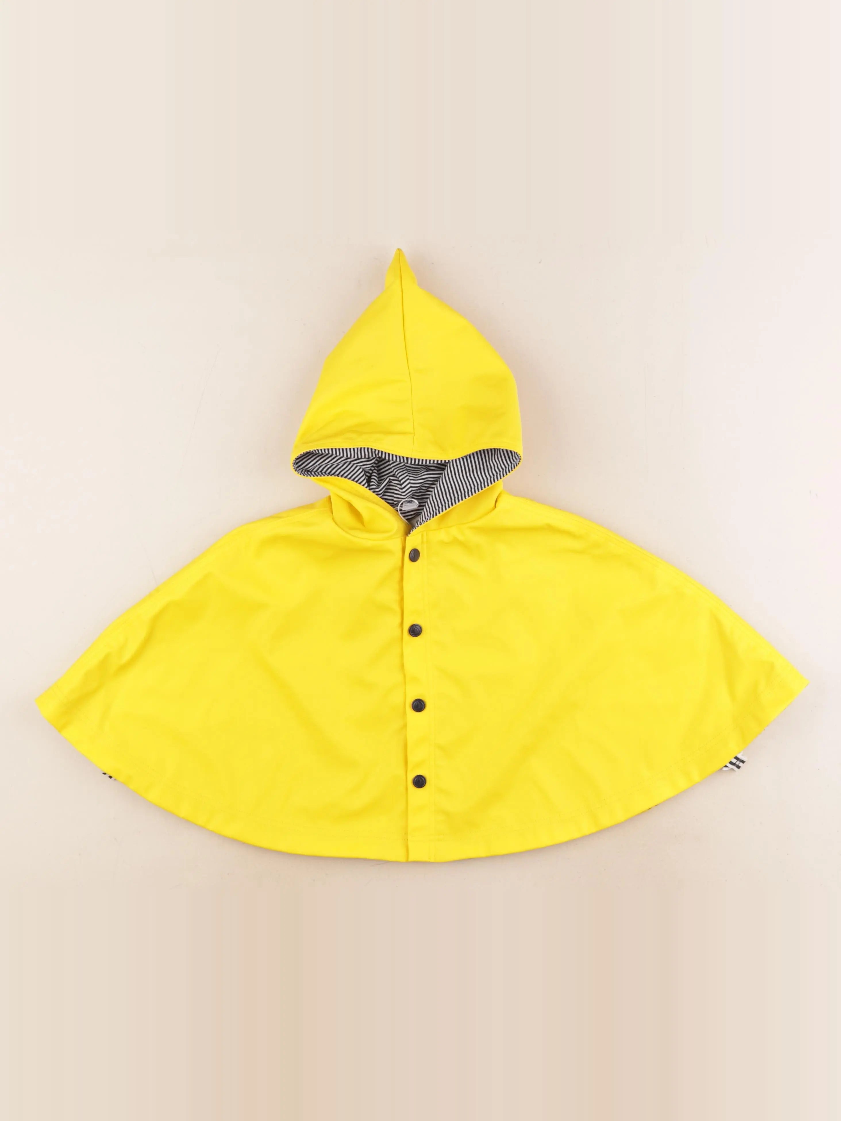 Petit Bateau - cape de pluie jaune - 12/24 mois