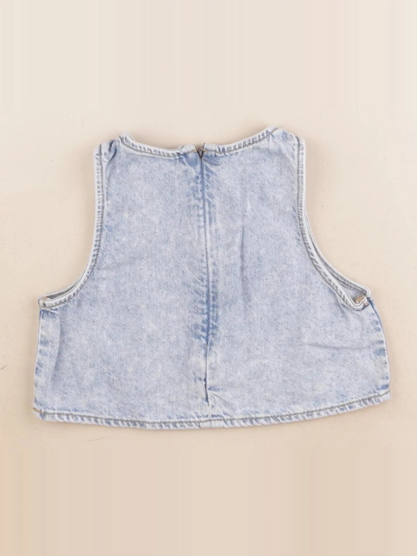 Zara - blouse bleu - 7 ans
