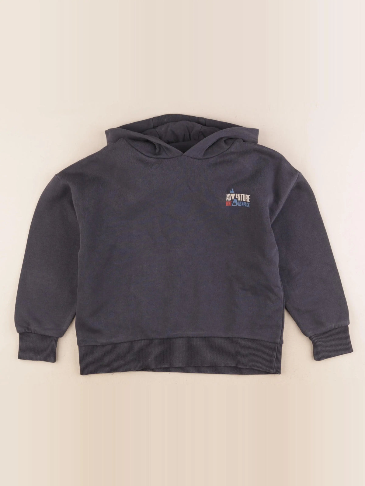 Vertbaudet - sweat gris - 8 ans