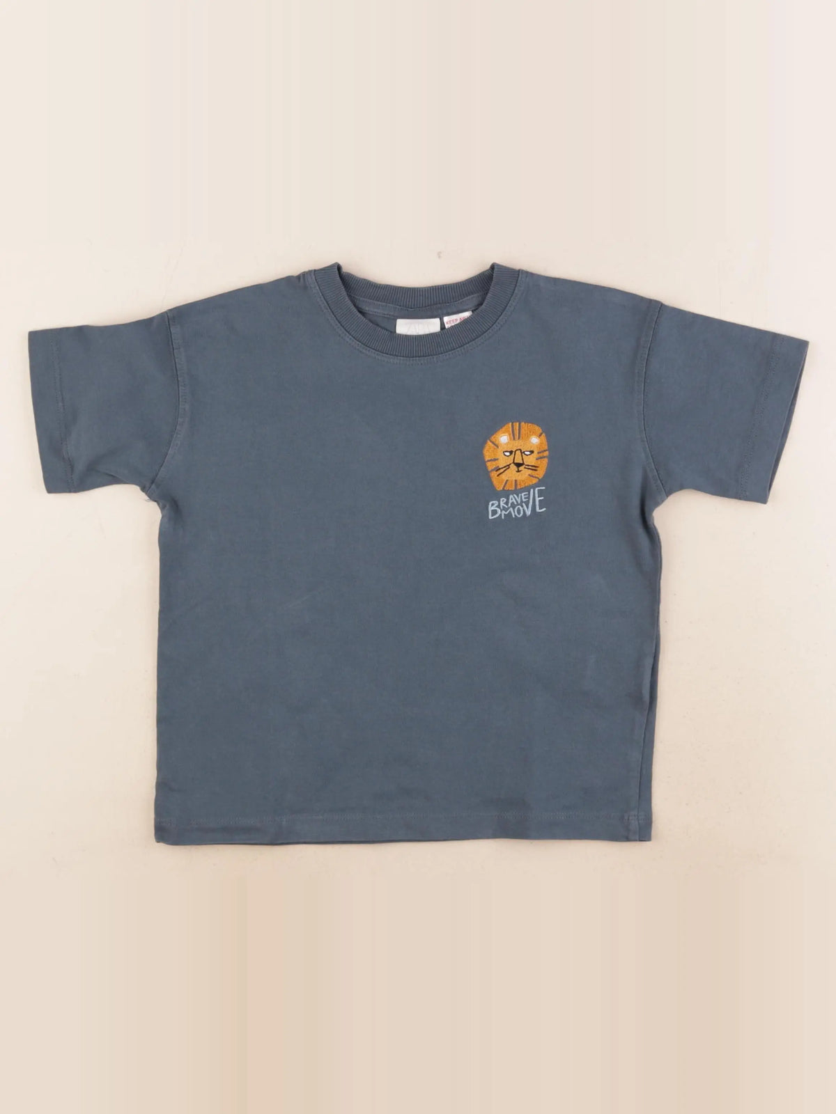 Zara - tee-shirt vert - 4 ans