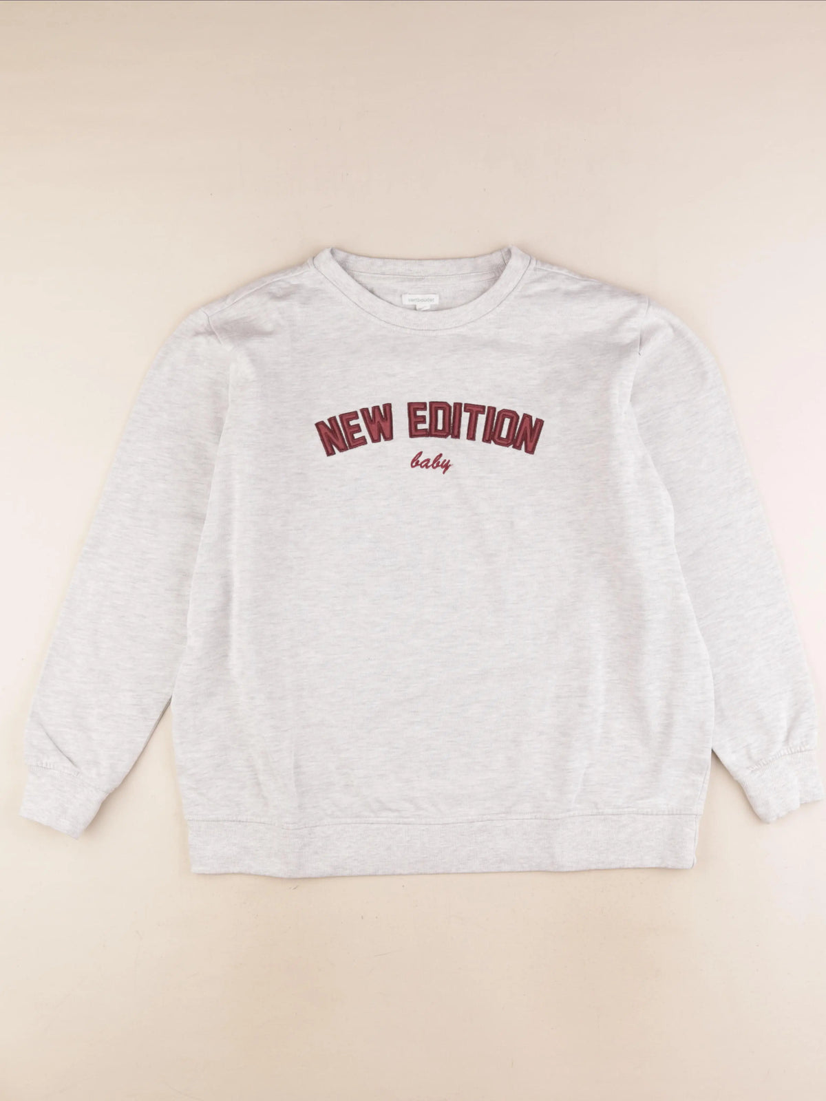 Vertbaudet - sweat grossesse gris - 34 à 36