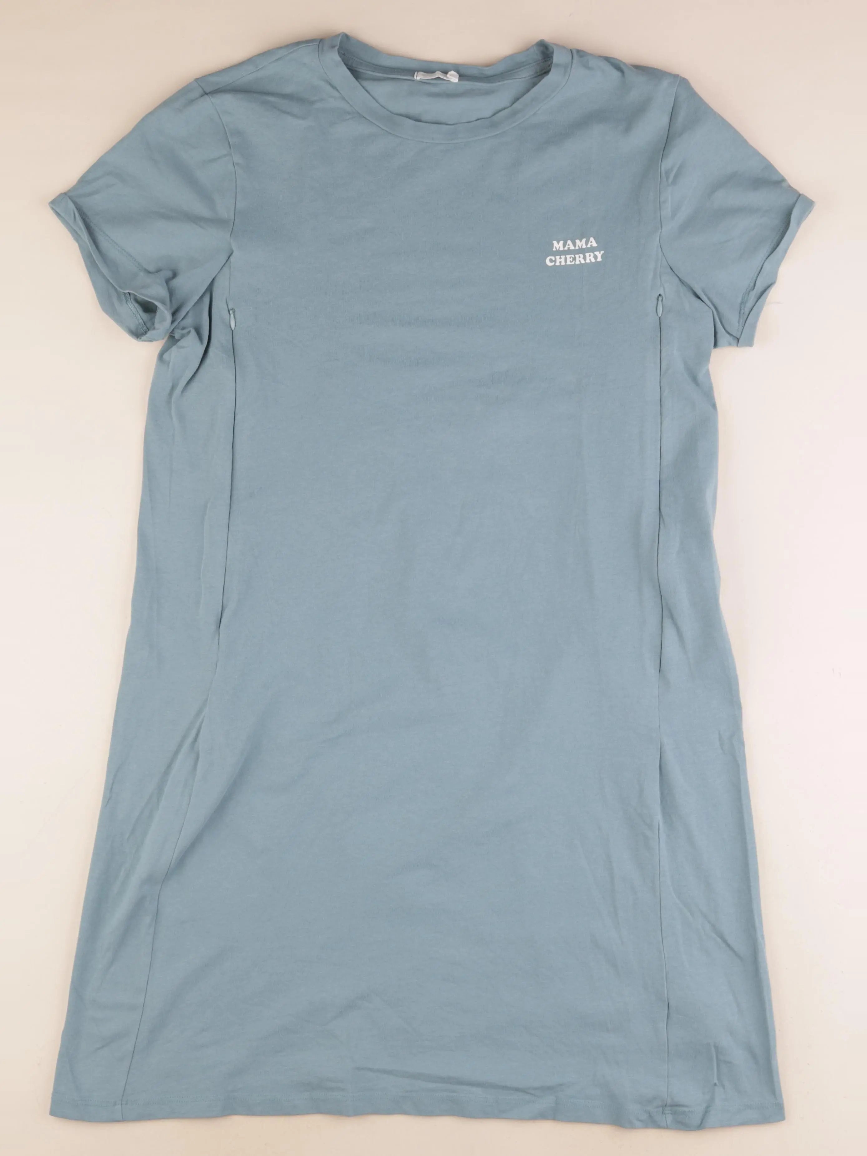 Vertbaudet - chemise de nuit grossesse, allaitement bleu - 38 à 40