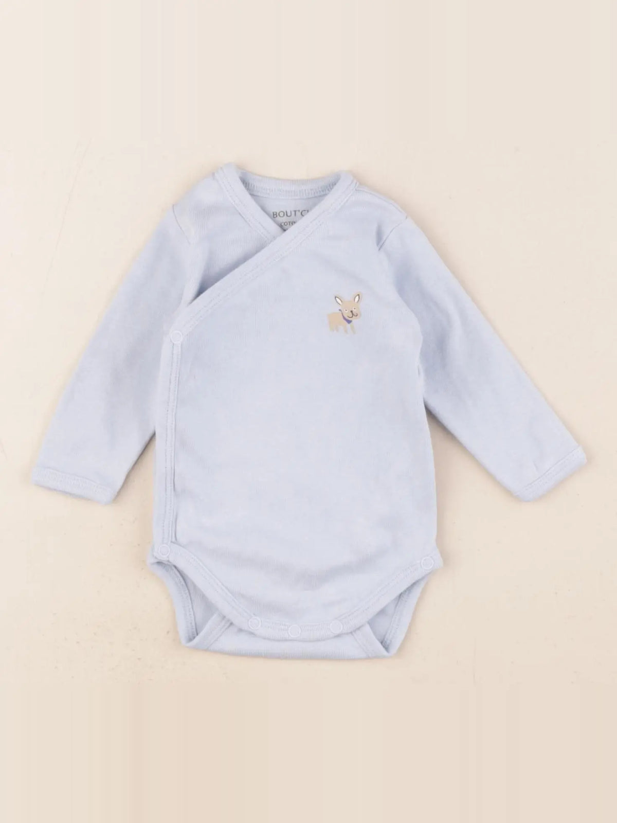 Boutchou - body bleu - 1 mois