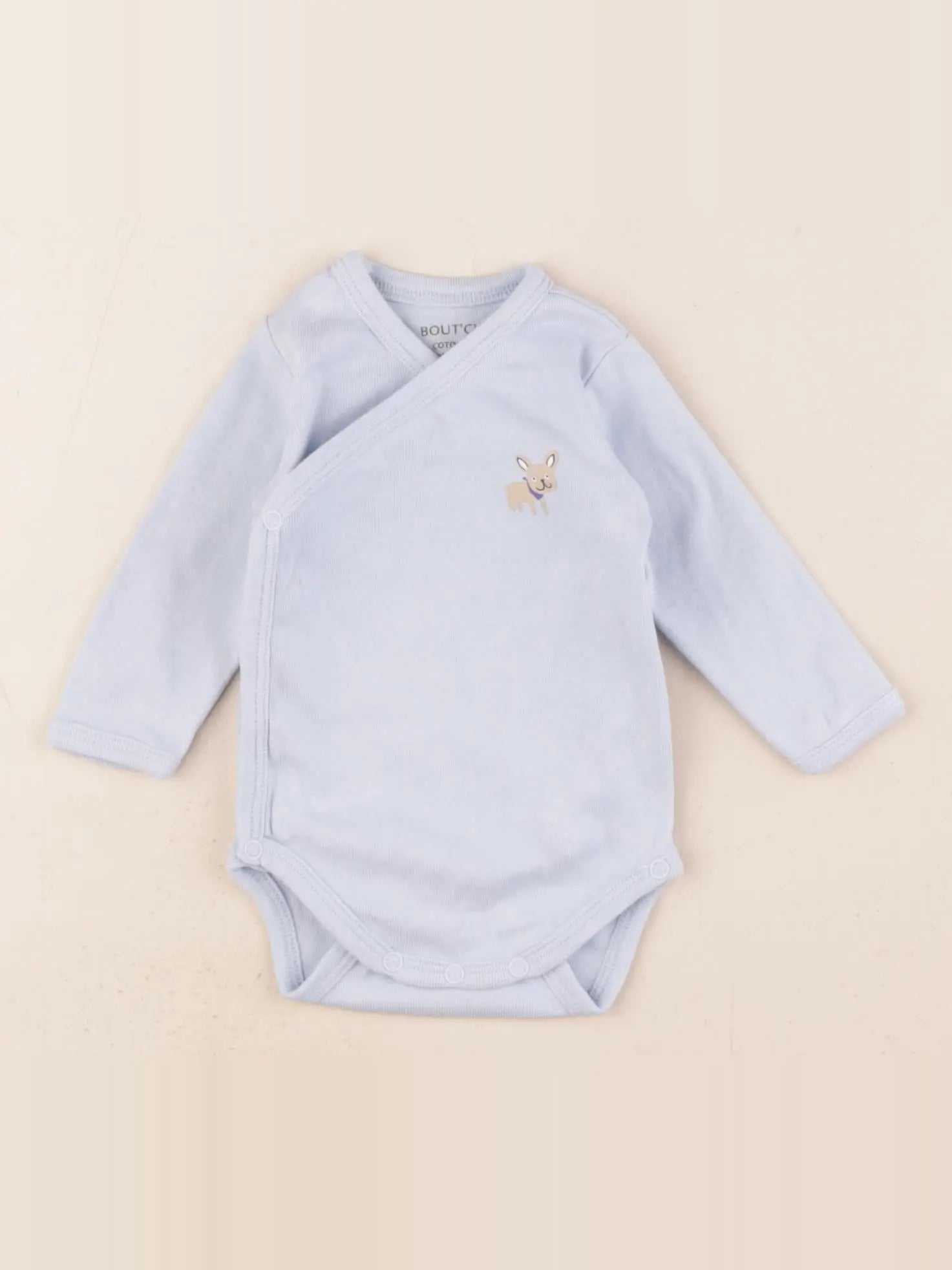 Boutchou - body bleu - 1 mois