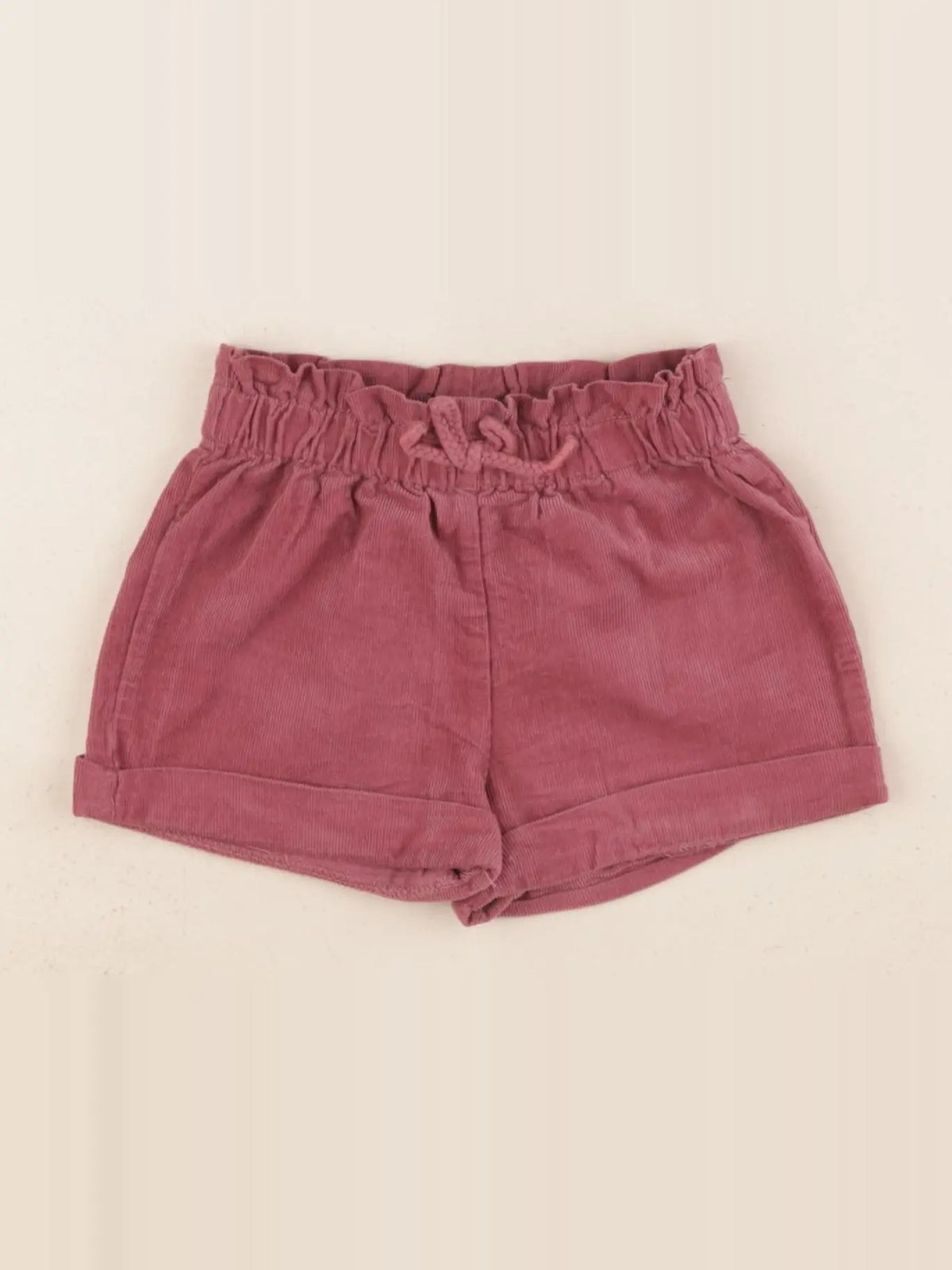 Vertbaudet - short rose - 12 mois