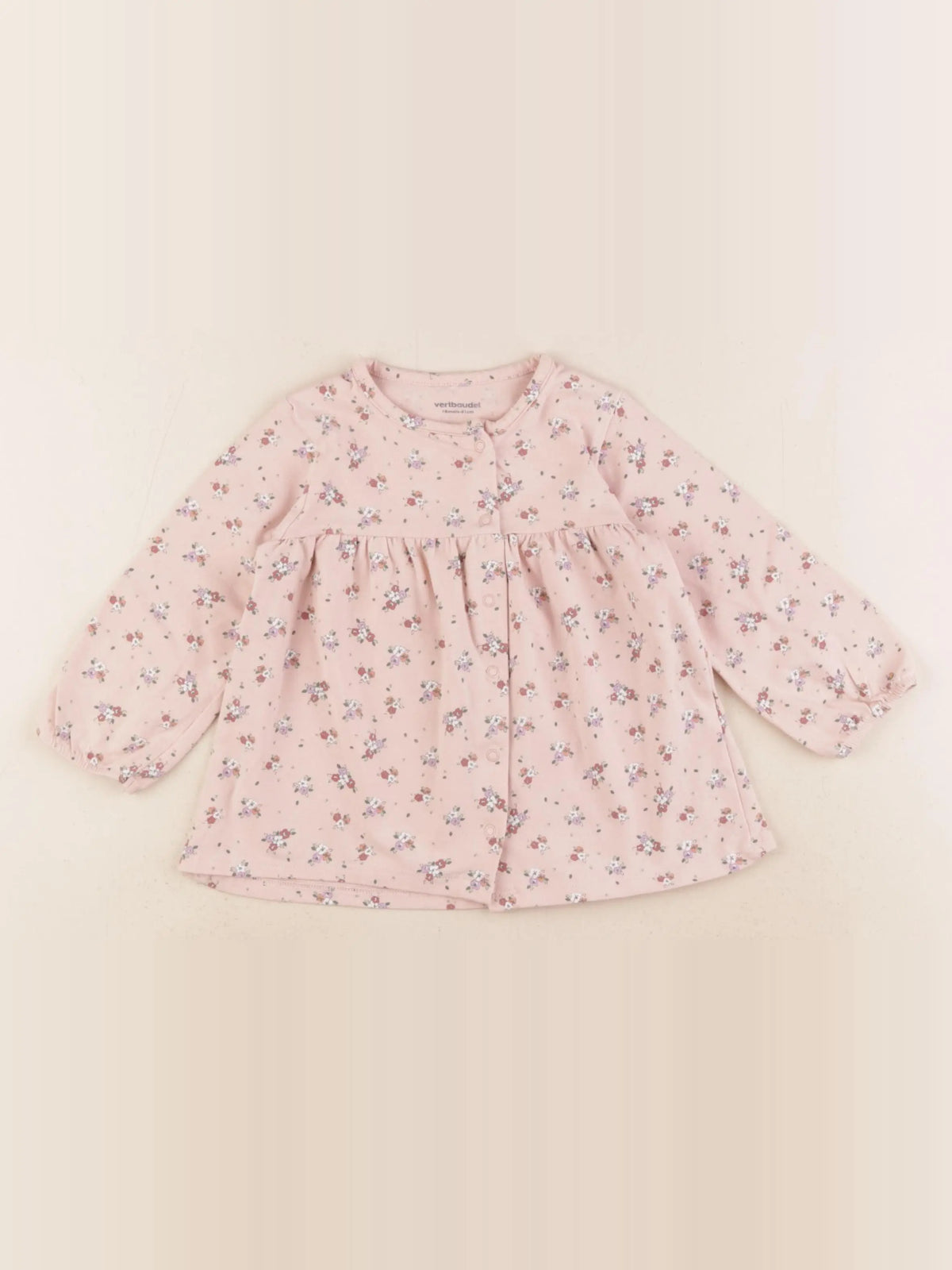 Vertbaudet - tee-shirt multicolore - 18 mois