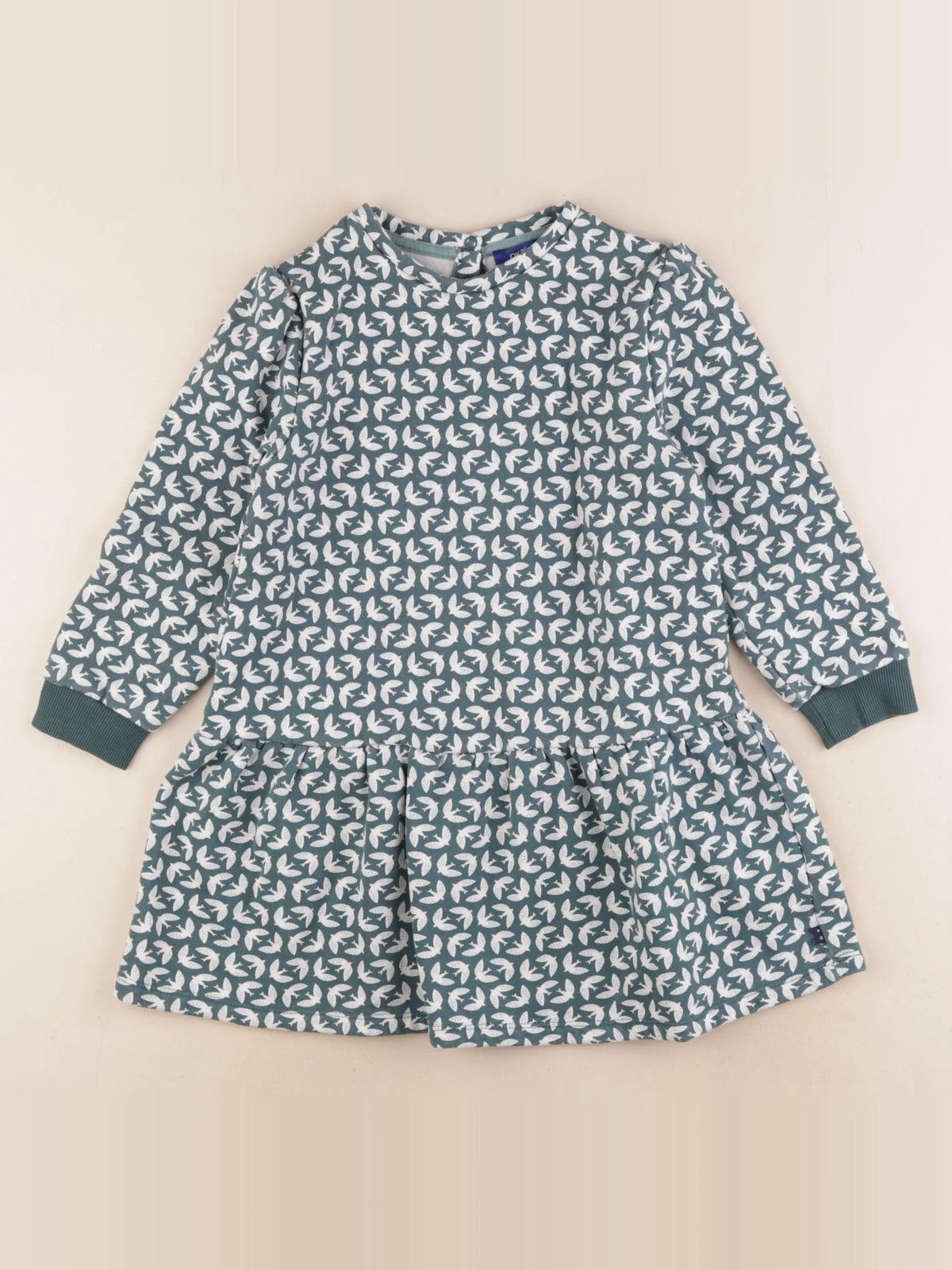 Okaidi - robe vert - 5 ans