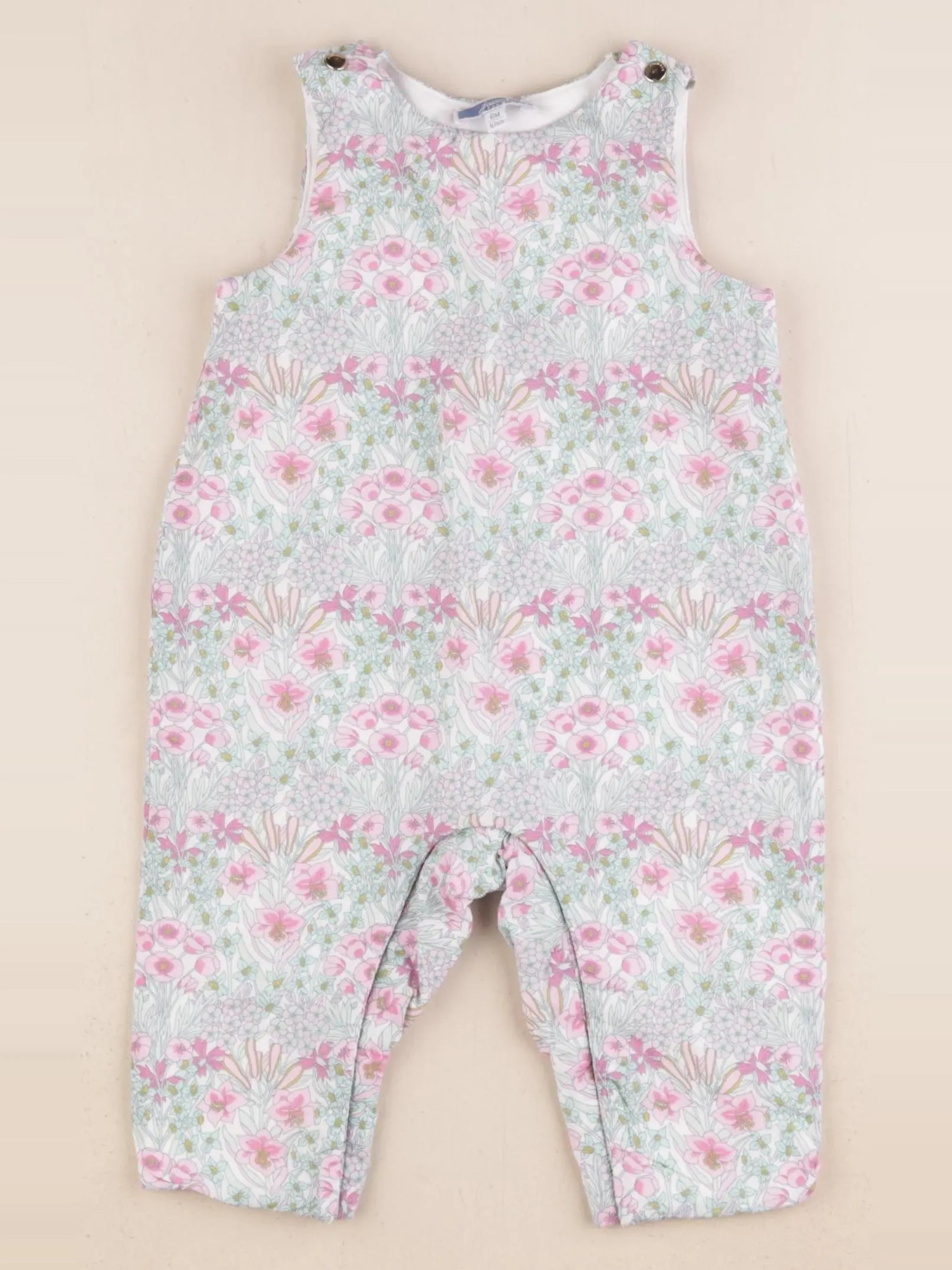 Jacadi - combinaison liberty multicolore - 6 mois