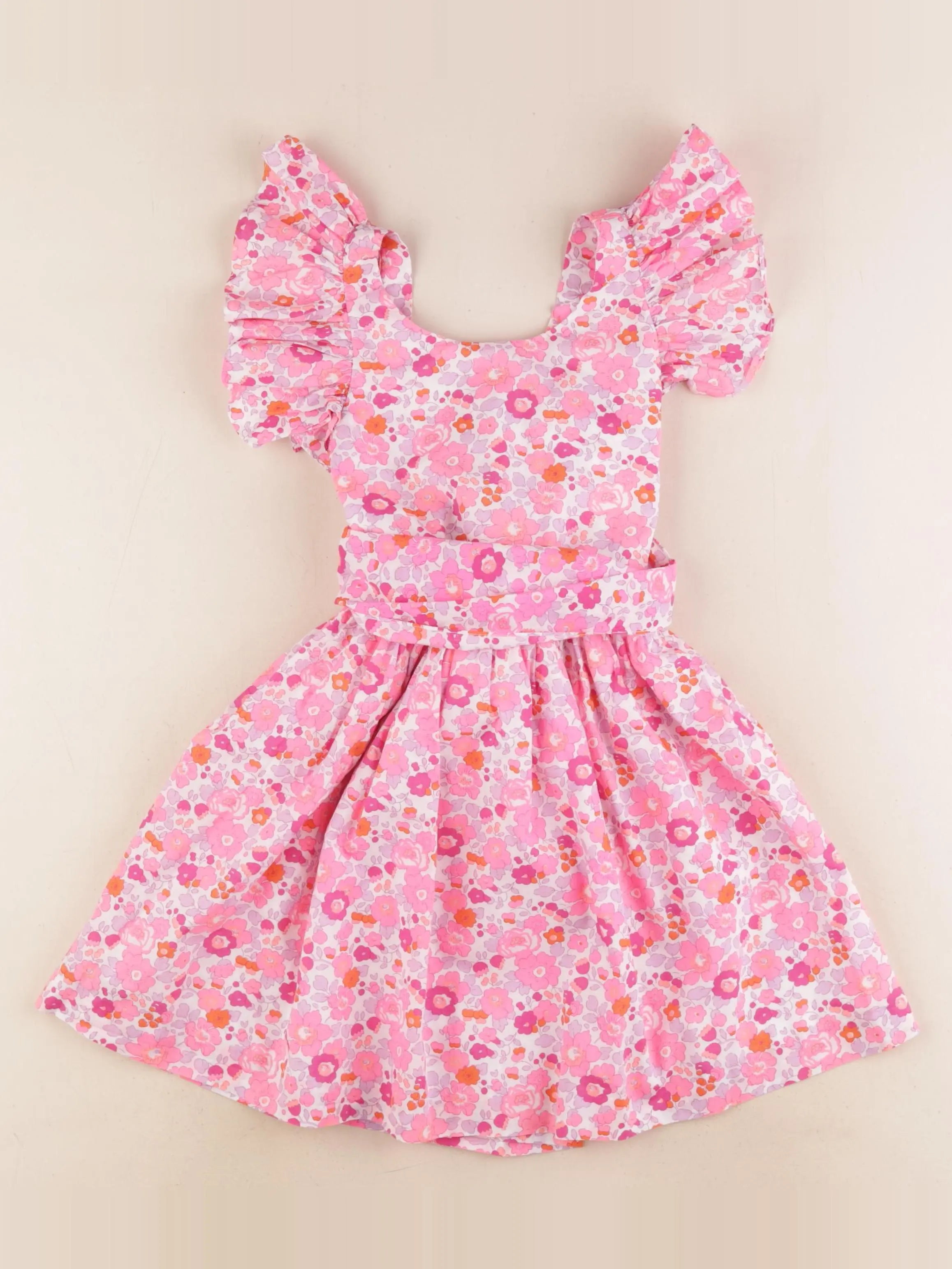 Jacadi - robe liberty multicolore - 5 ans