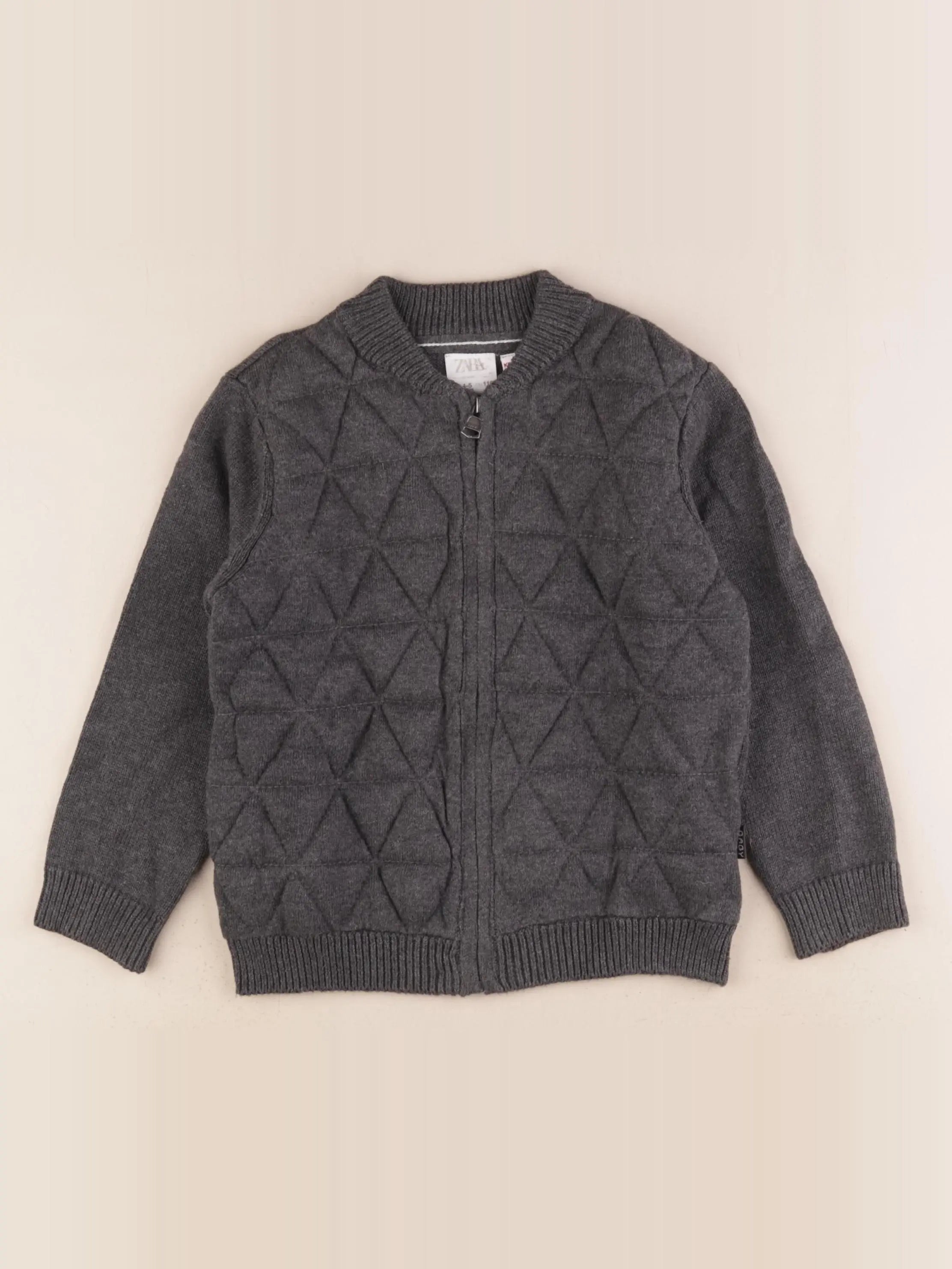 Zara - gilet gris - 4/5 ans