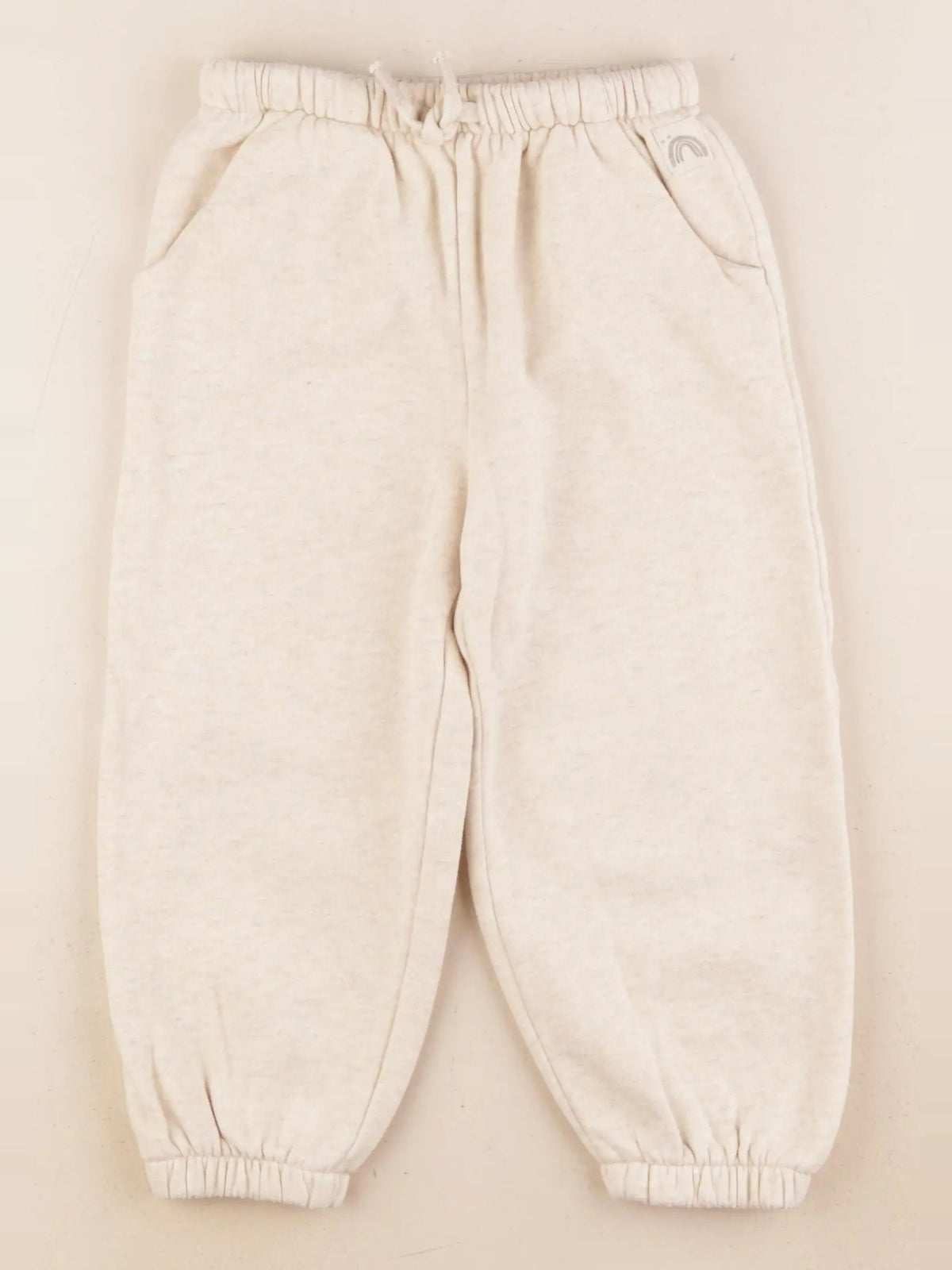Next - jogging doublé beige - 2/3 ans