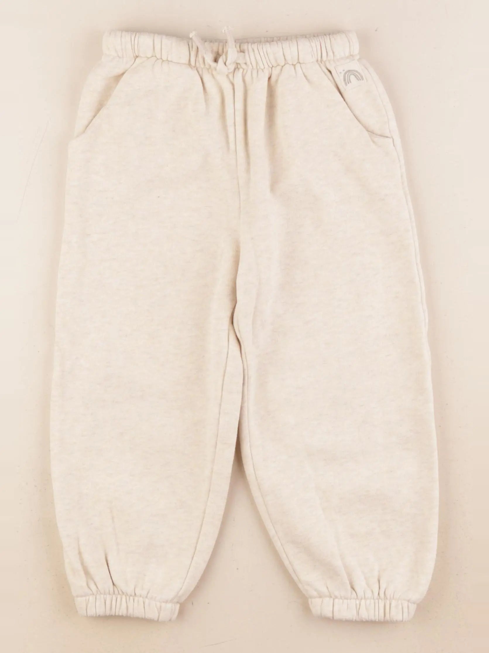 Next - jogging doublé beige - 2/3 ans