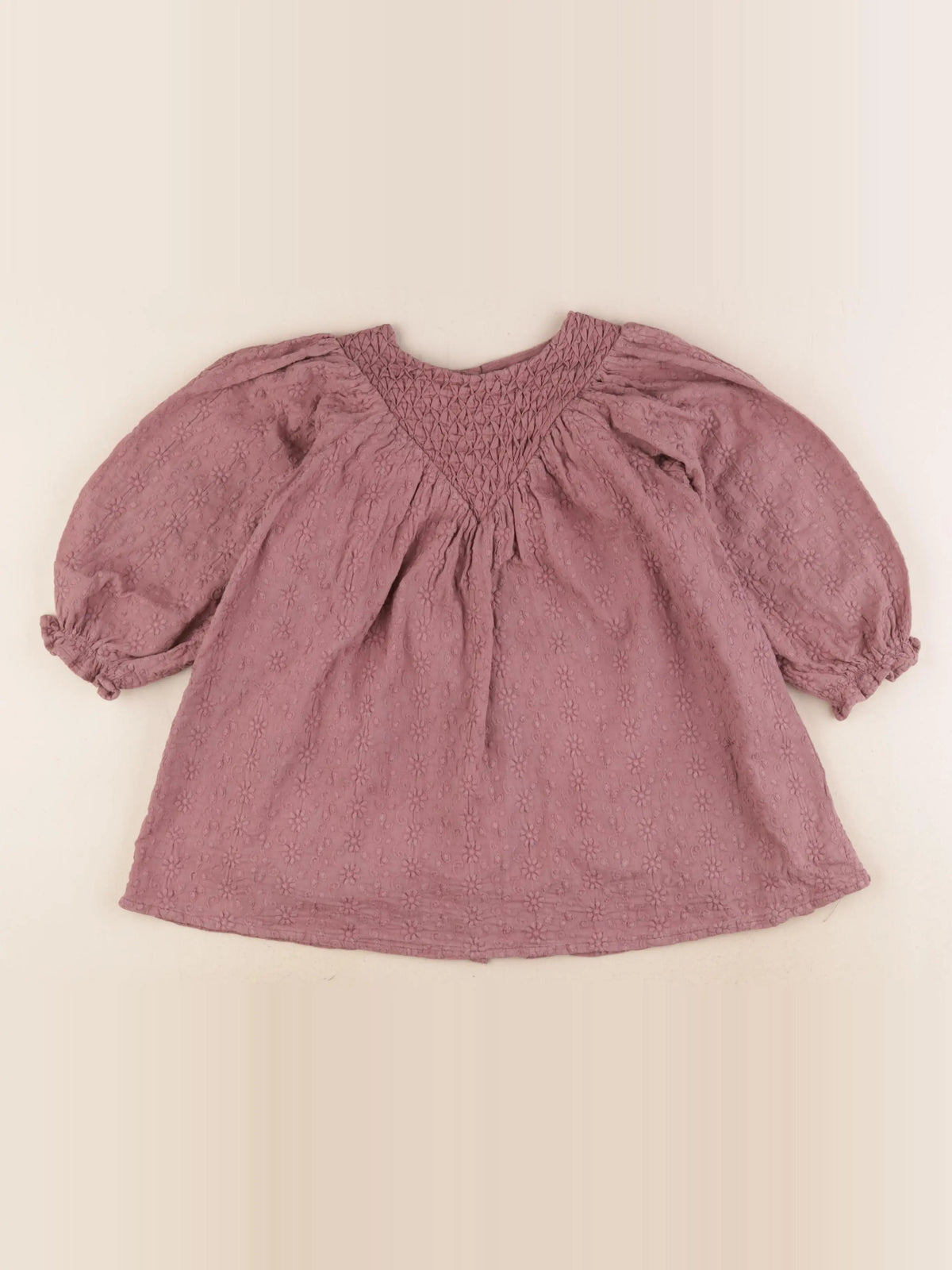 Zara - robe violet - 2/3 ans