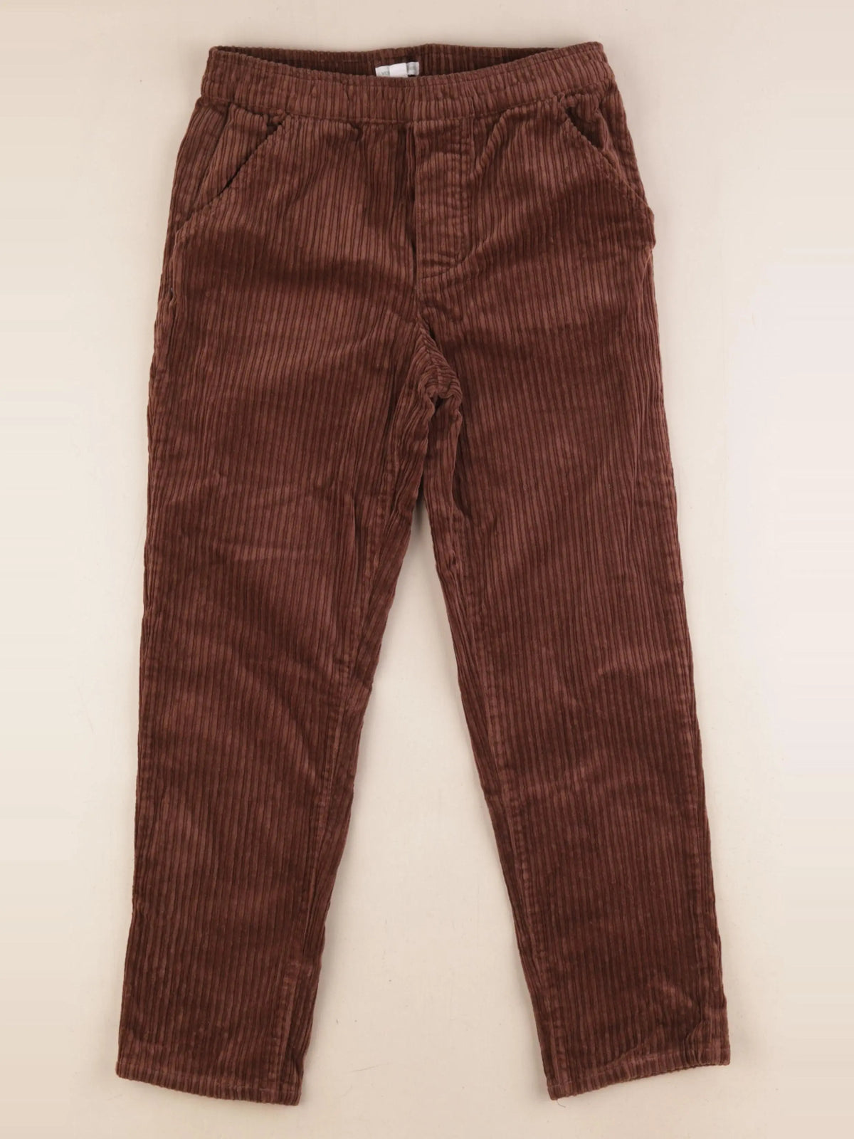 Vertbaudet - pantalon marron - 9 ans