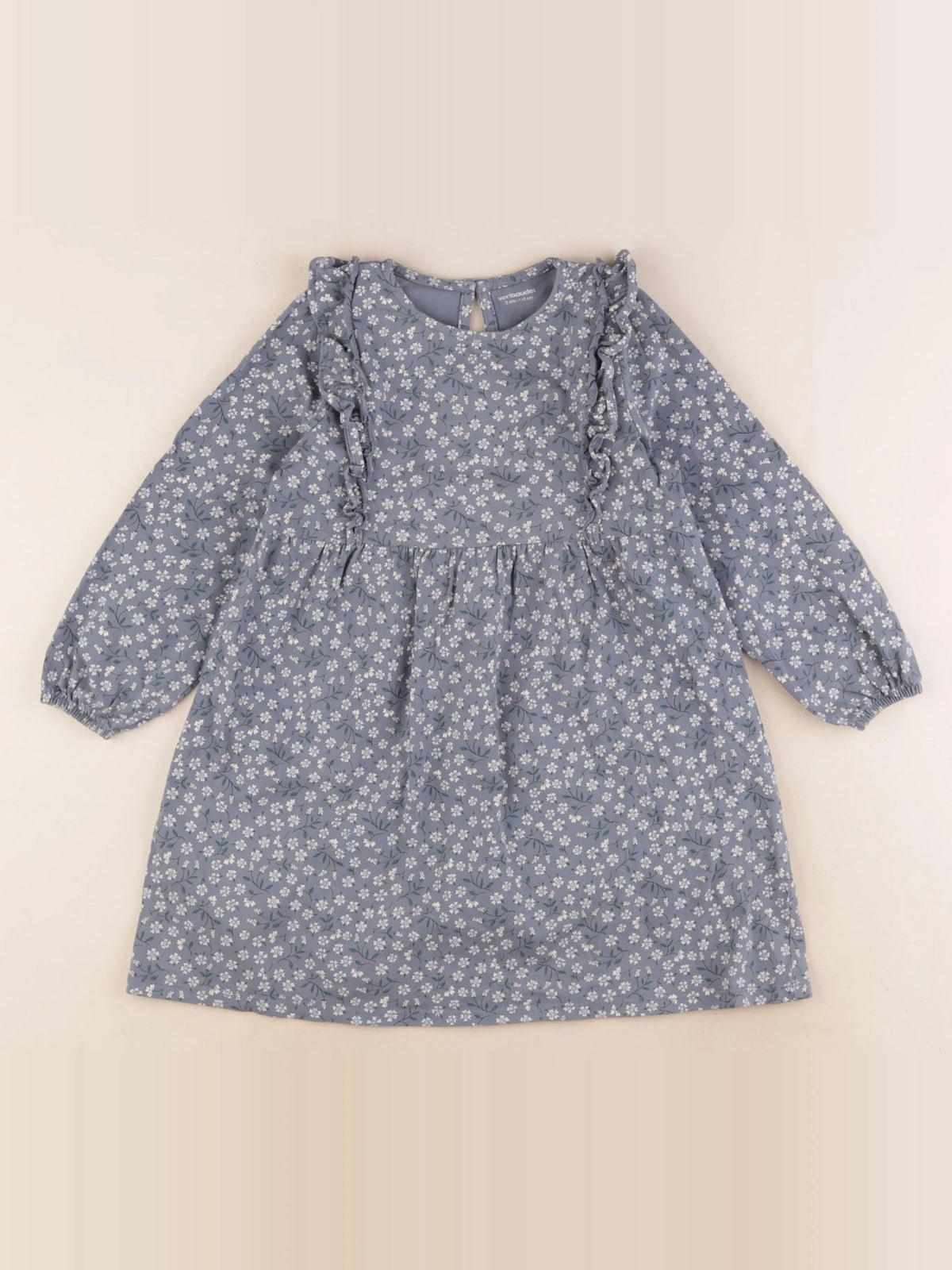 Vertbaudet - robe bleu - 5 ans