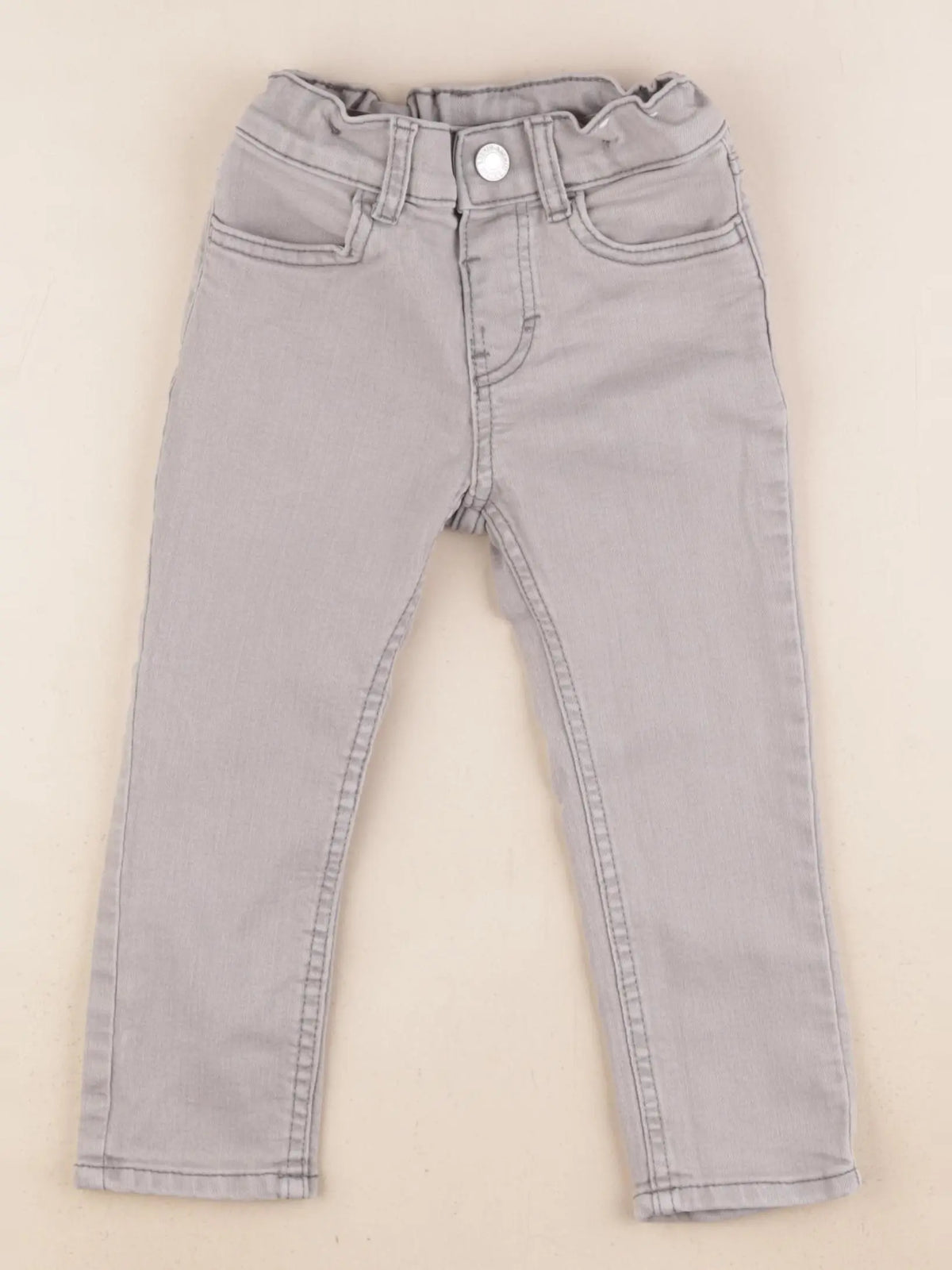 H&M - jean gris - 18/24 mois