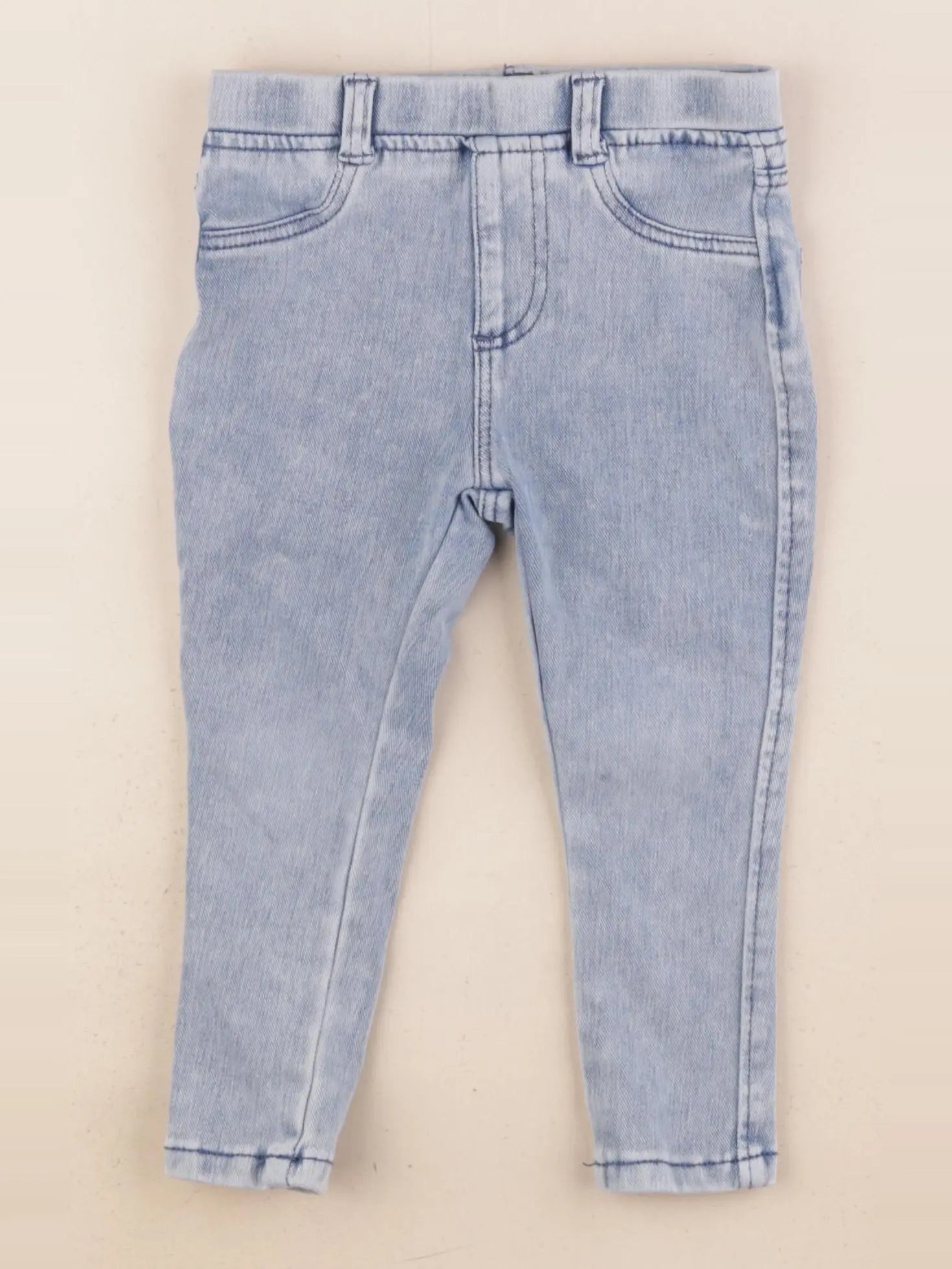 Zara - jegging bleu - 18/24 mois