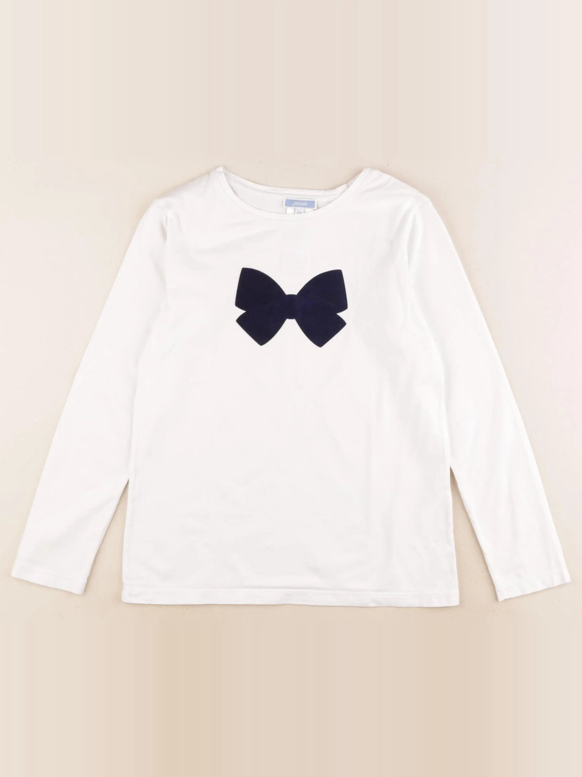Jacadi - tee-shirt blanc, bleu - 12 ans