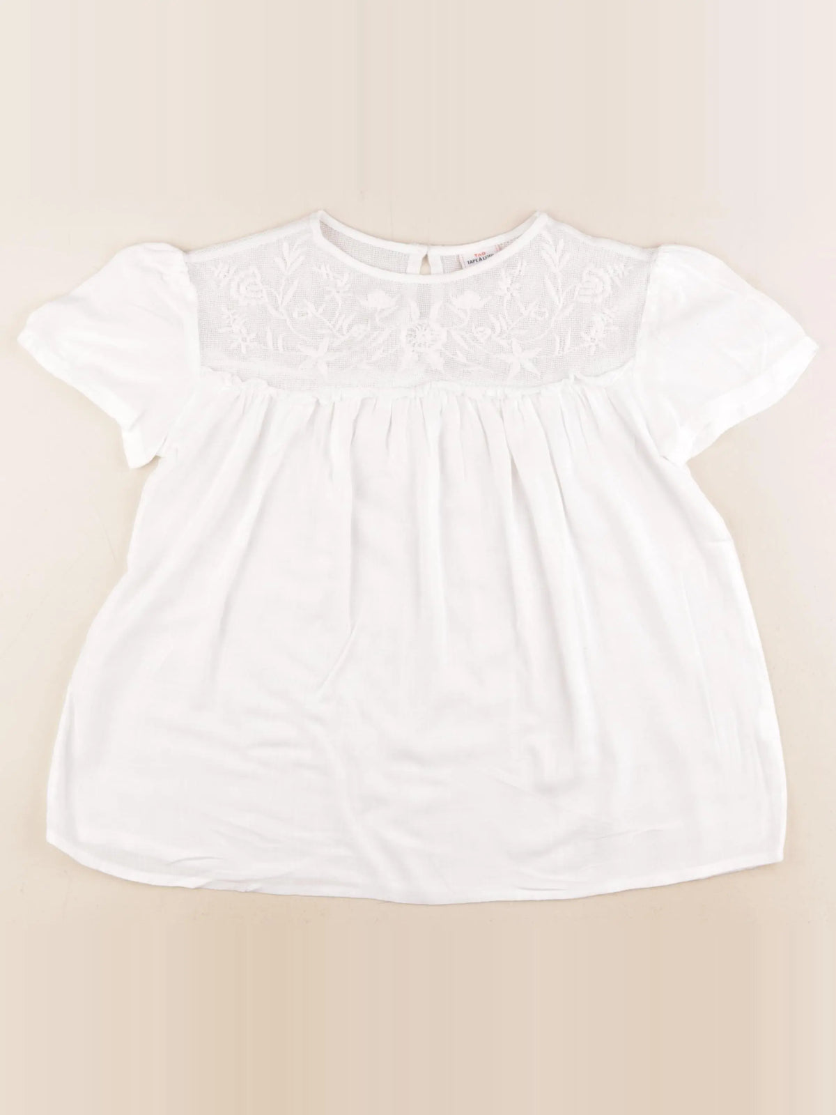 Tape à l'oeil - blouse blanc - 10 ans