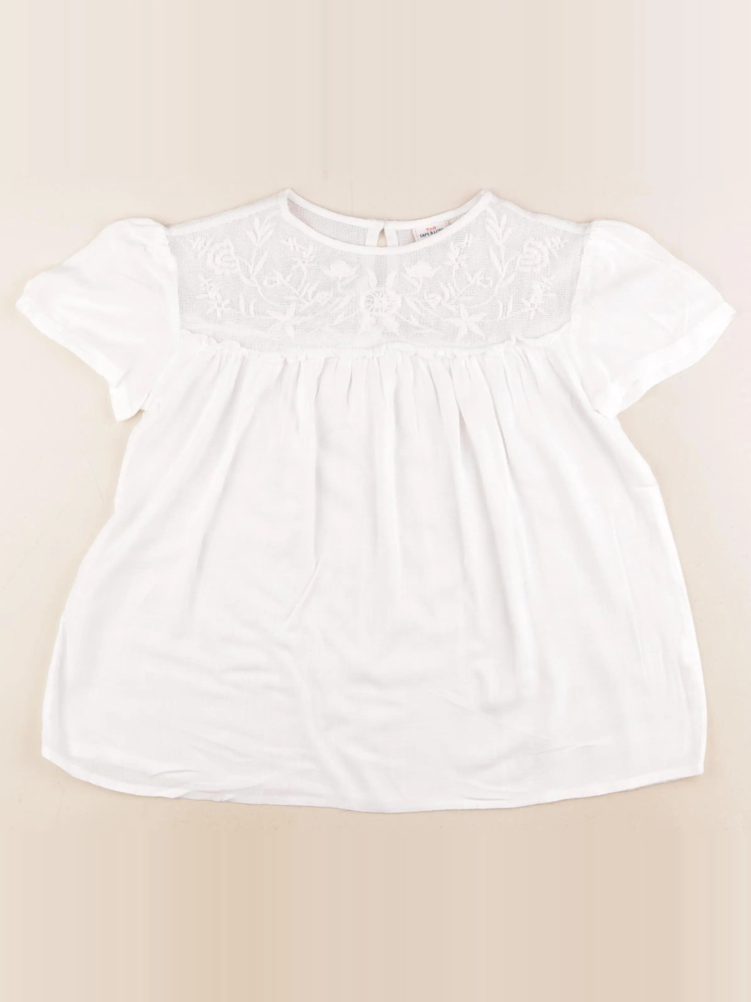 Tape à l'oeil - blouse blanc - 10 ans