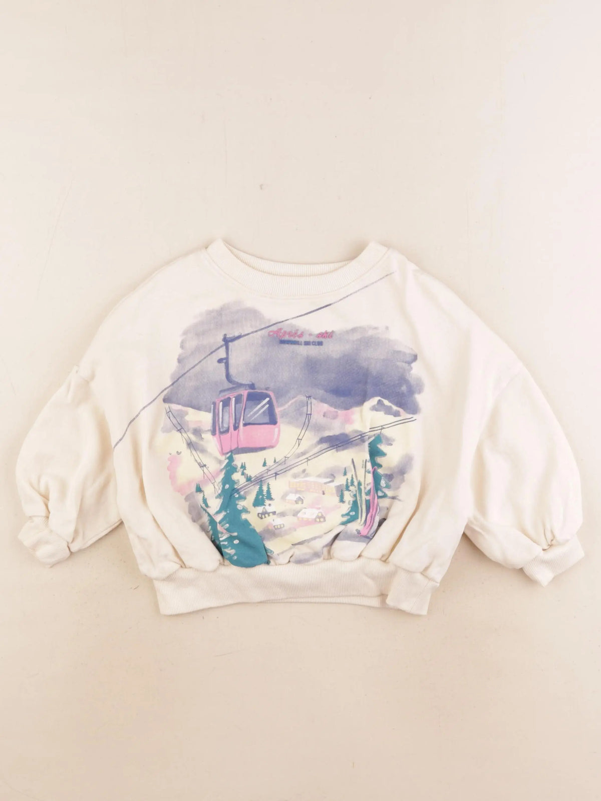 Next - sweat beige - 3 ans