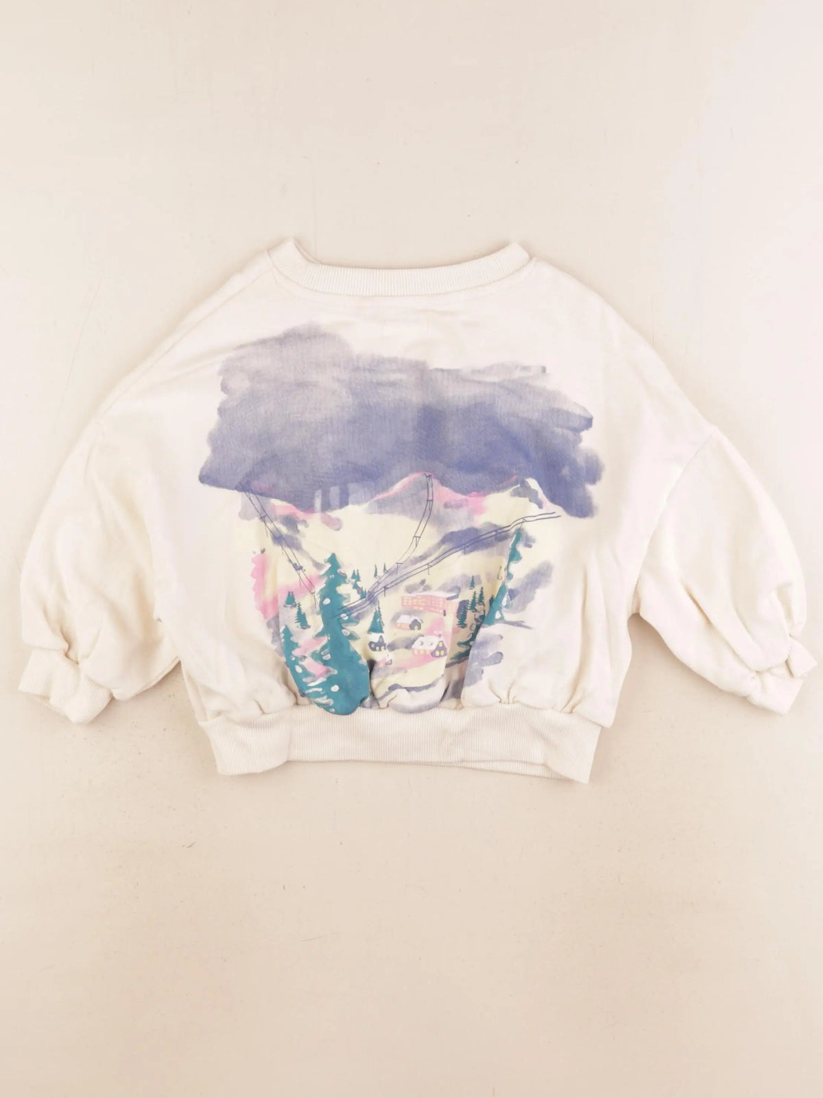 Next - sweat beige - 3 ans