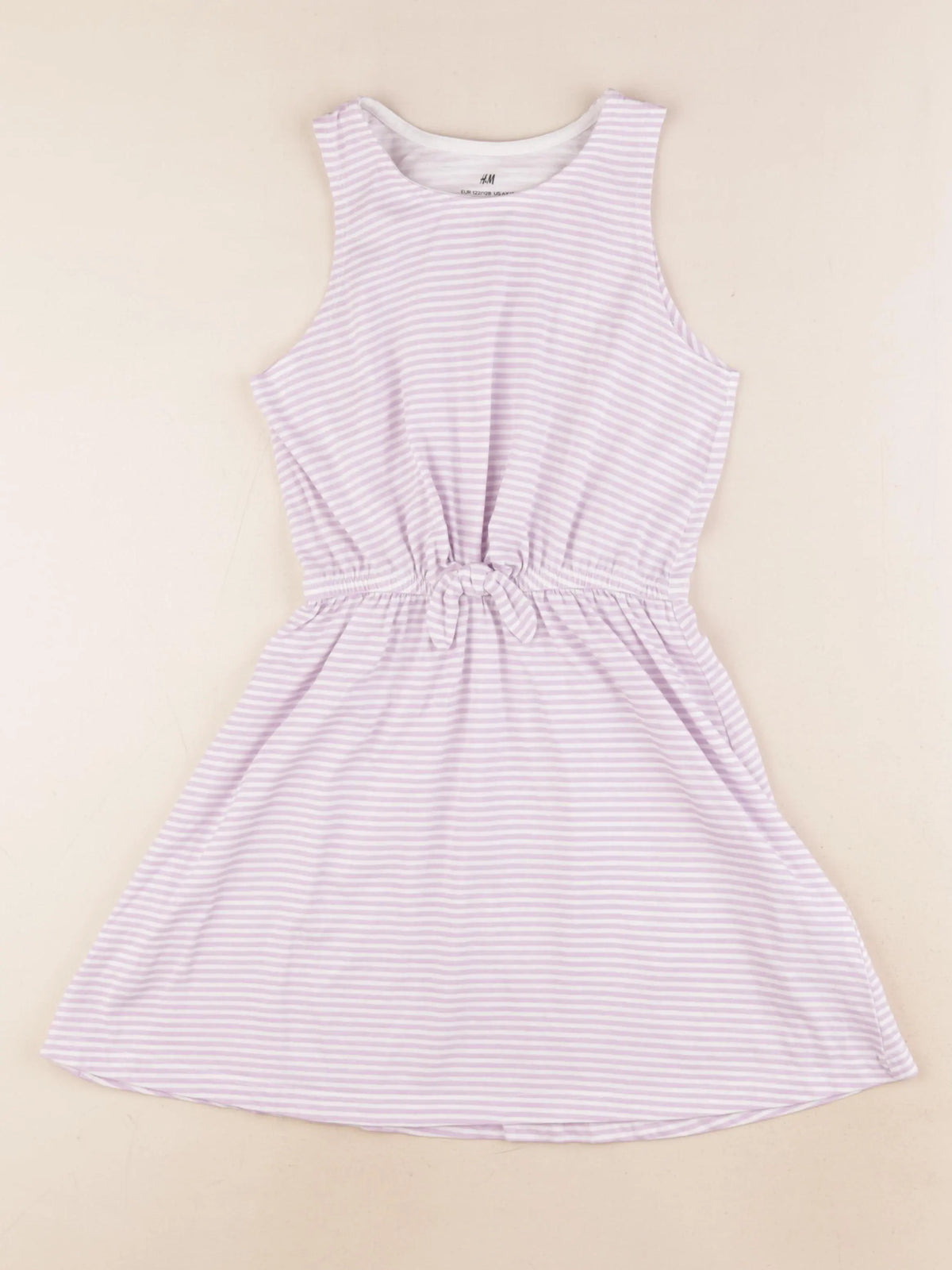 H&M - robe violet - 6/8 ans