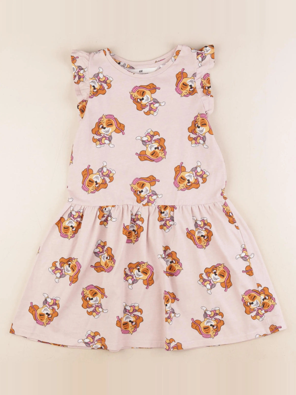 H&M - robe rose - 6/8 ans