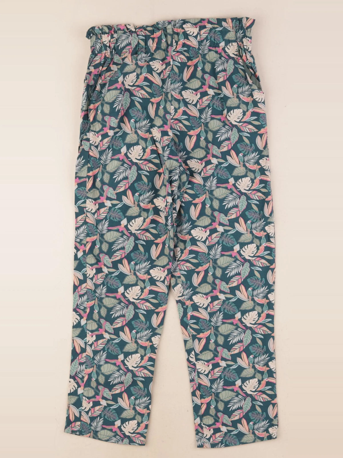 Vertbaudet - pantalon vert - 8 ans