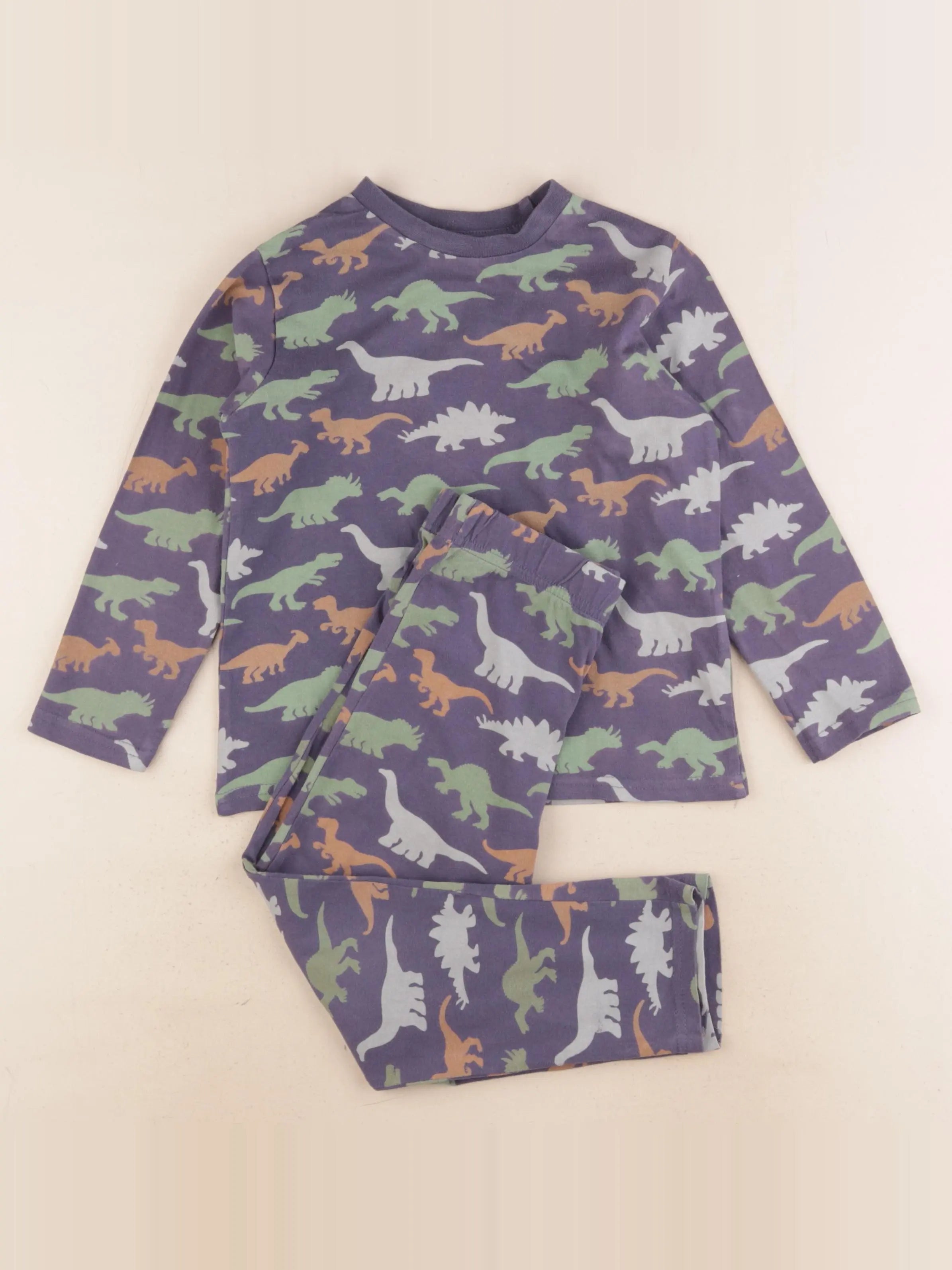 Vertbaudet - pyjama coton bleu - 5 ans