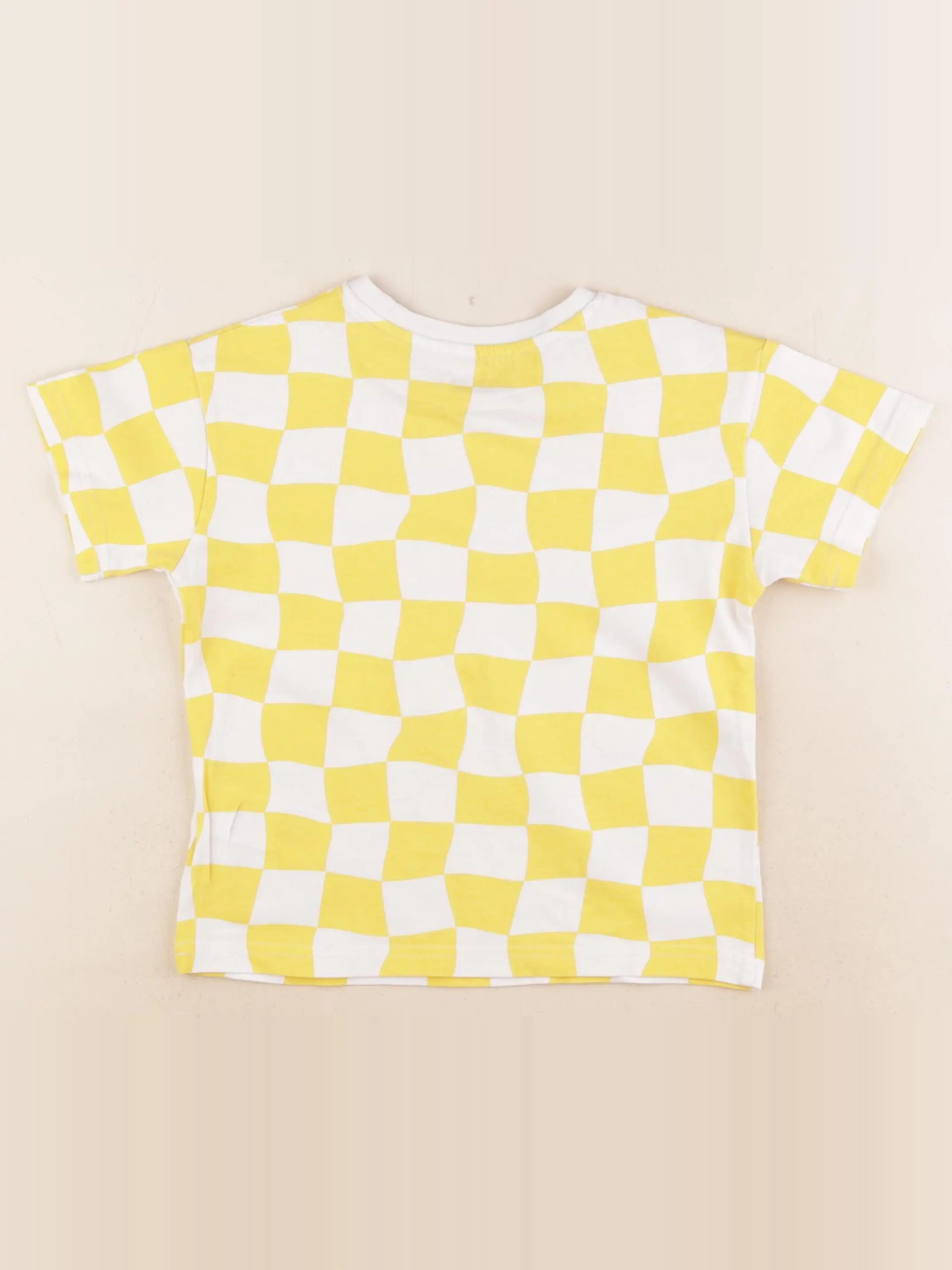 Vertbaudet - tee-shirt jaune - 4 ans