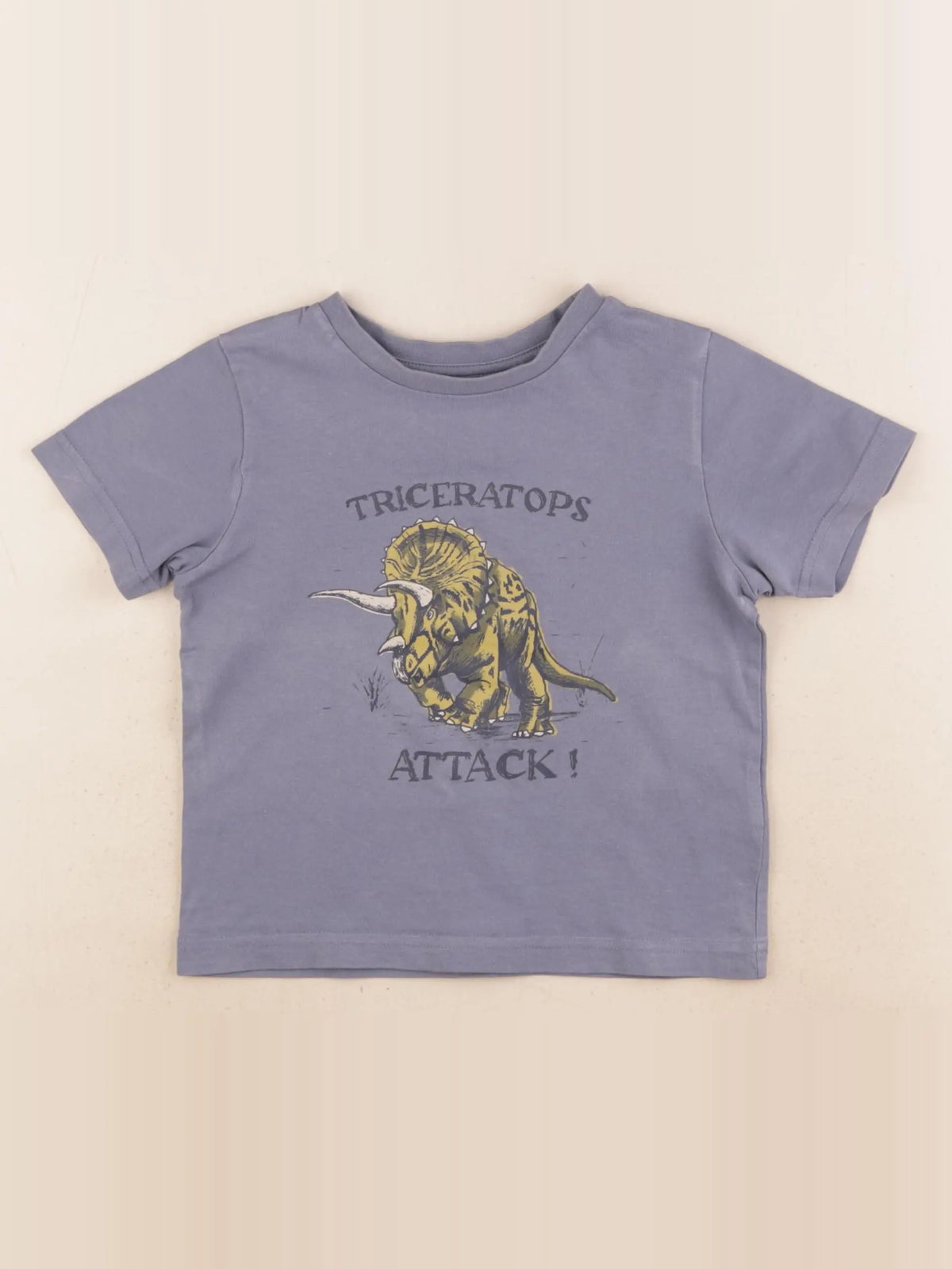 Vertbaudet - tee-shirt bleu - 4 ans