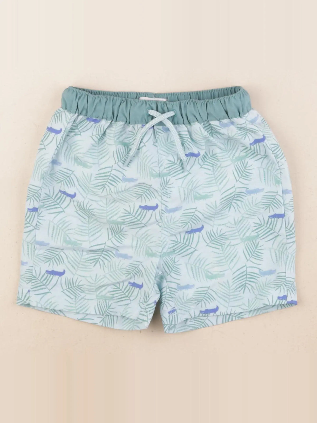 Vertbaudet - maillot de bain vert - 2 ans