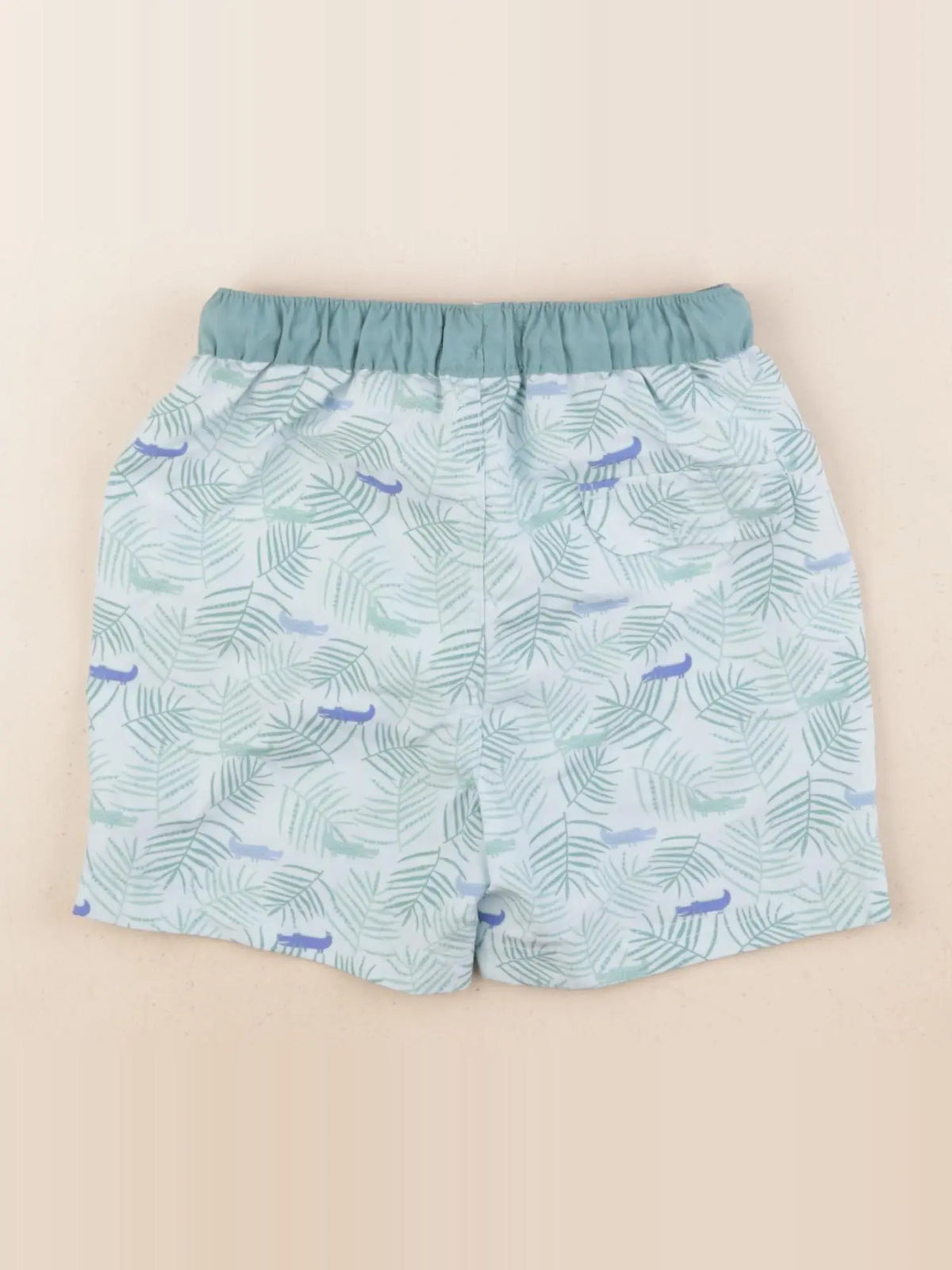 Vertbaudet - maillot de bain vert - 2 ans