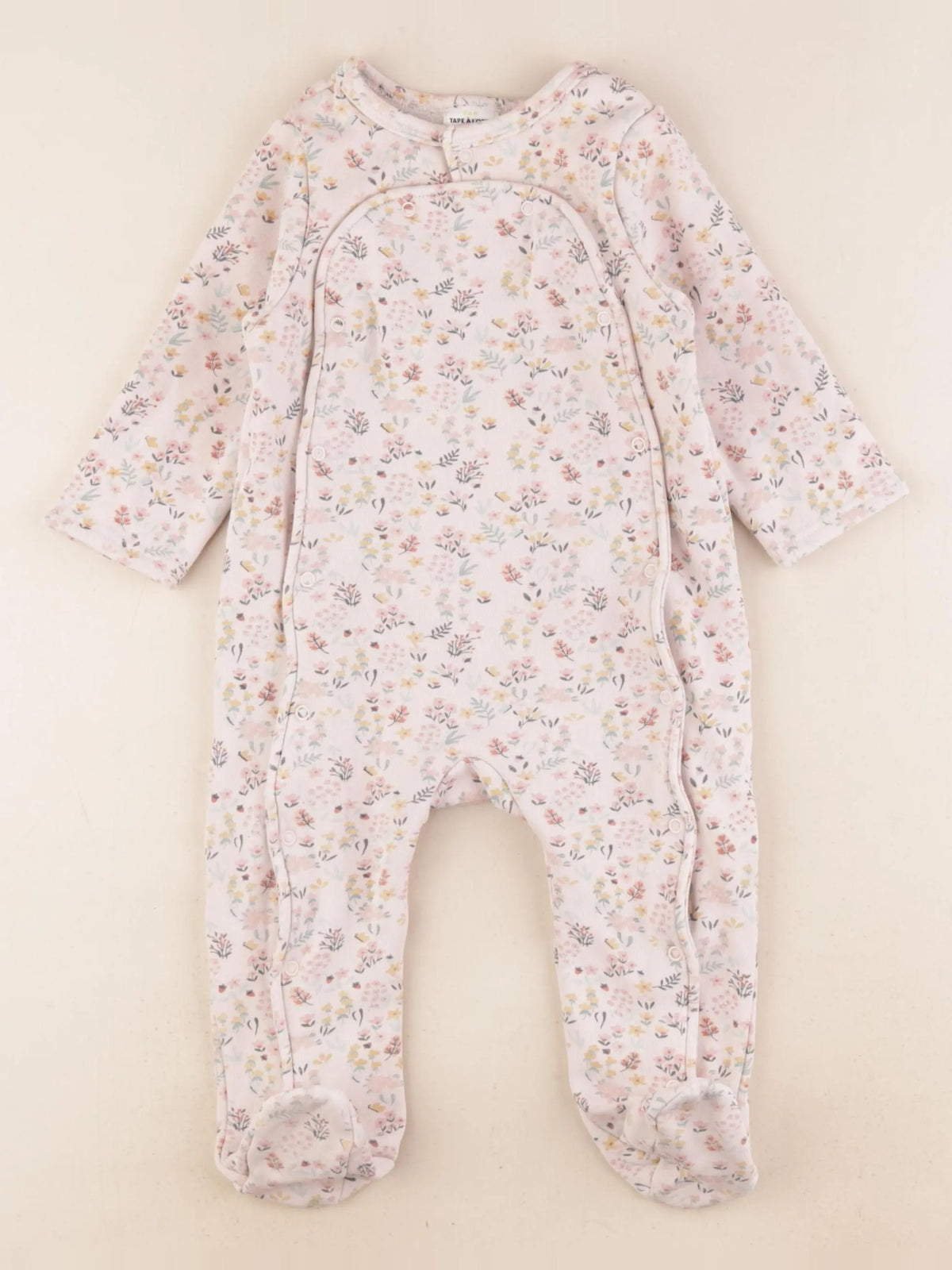 Tape à l'oeil - pyjama coton rose - 18 mois