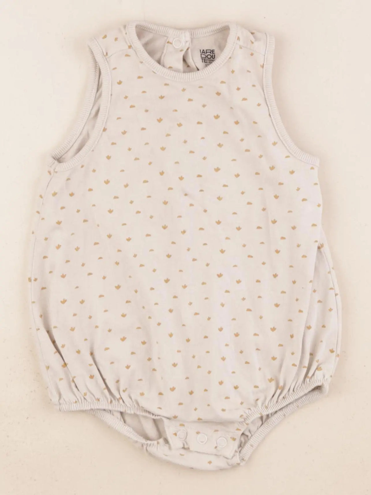La Redoute - body marron - 12 mois